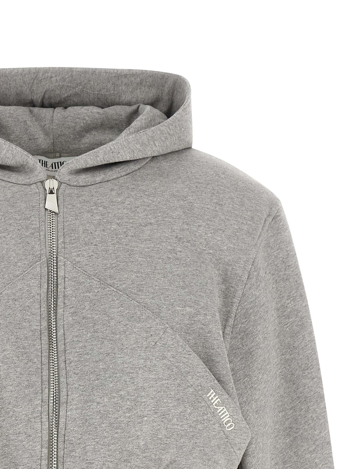 The Attico Women Cropped Hoodie THE ATTICO