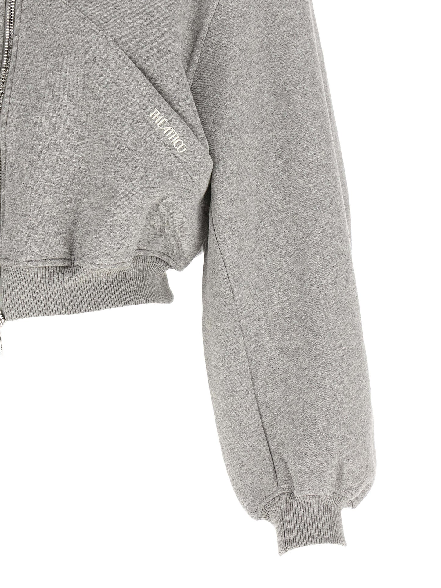 The Attico Women Cropped Hoodie THE ATTICO