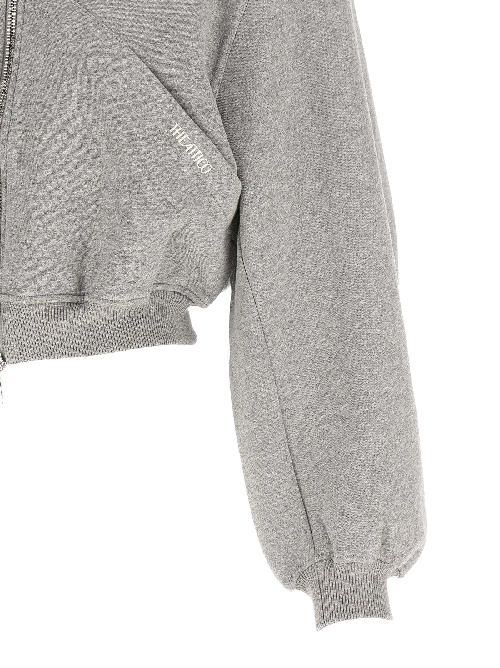 The Attico Women Cropped Hoodie THE ATTICO