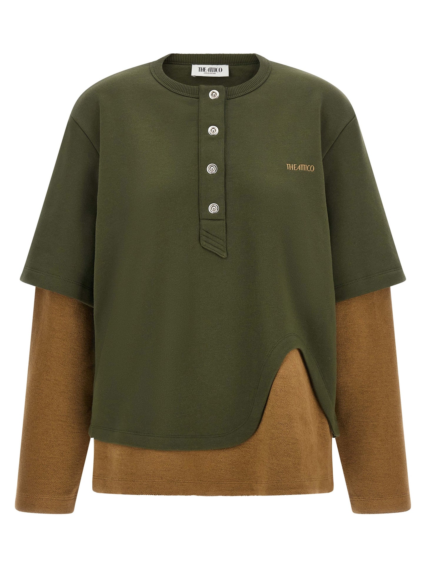 The Attico Women Trompe L'oeil Sweatshirt THE ATTICO