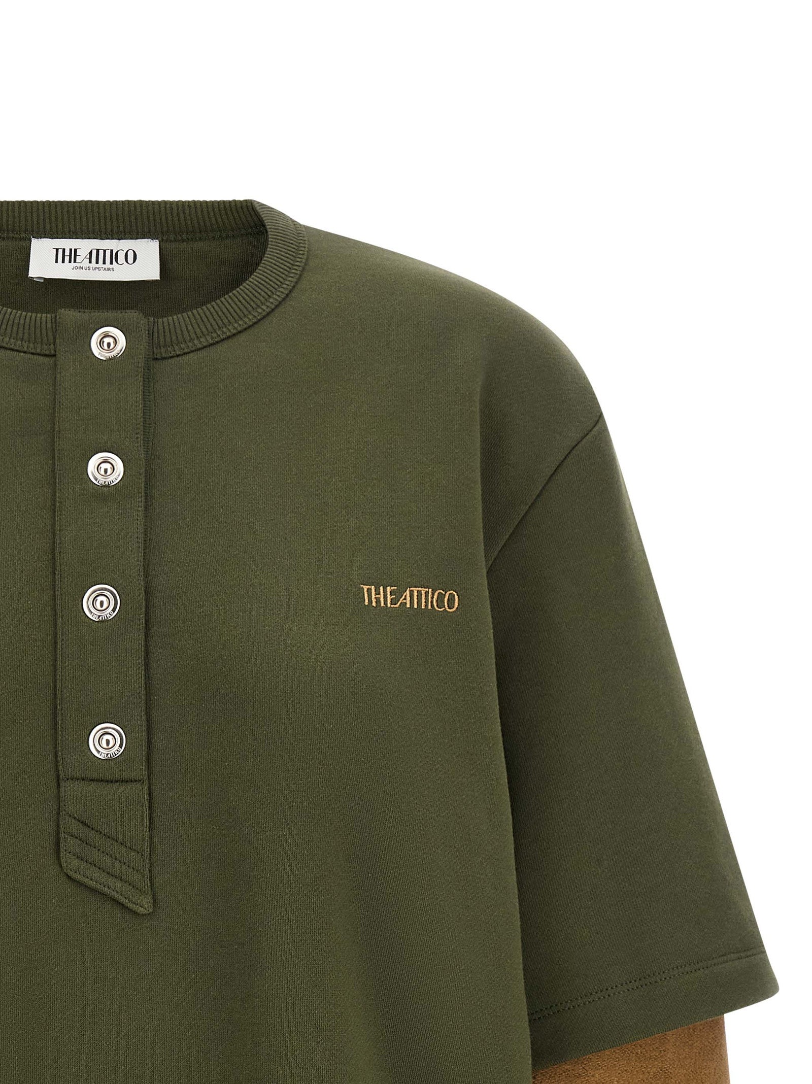 The Attico Women Trompe L'oeil Sweatshirt THE ATTICO