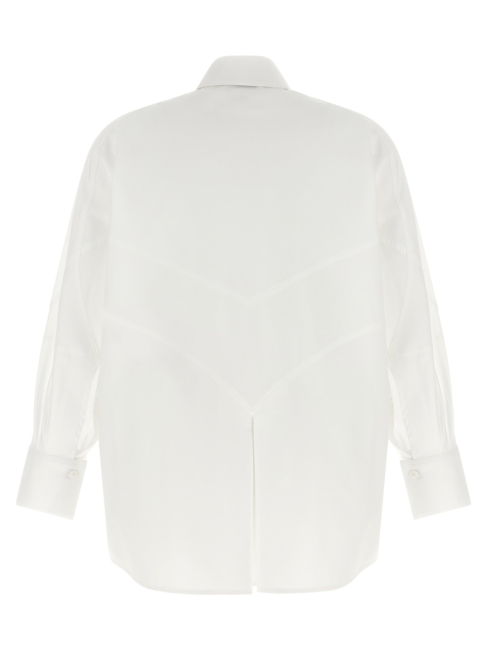 The Attico Women Shaped Hem Shirt THE ATTICO