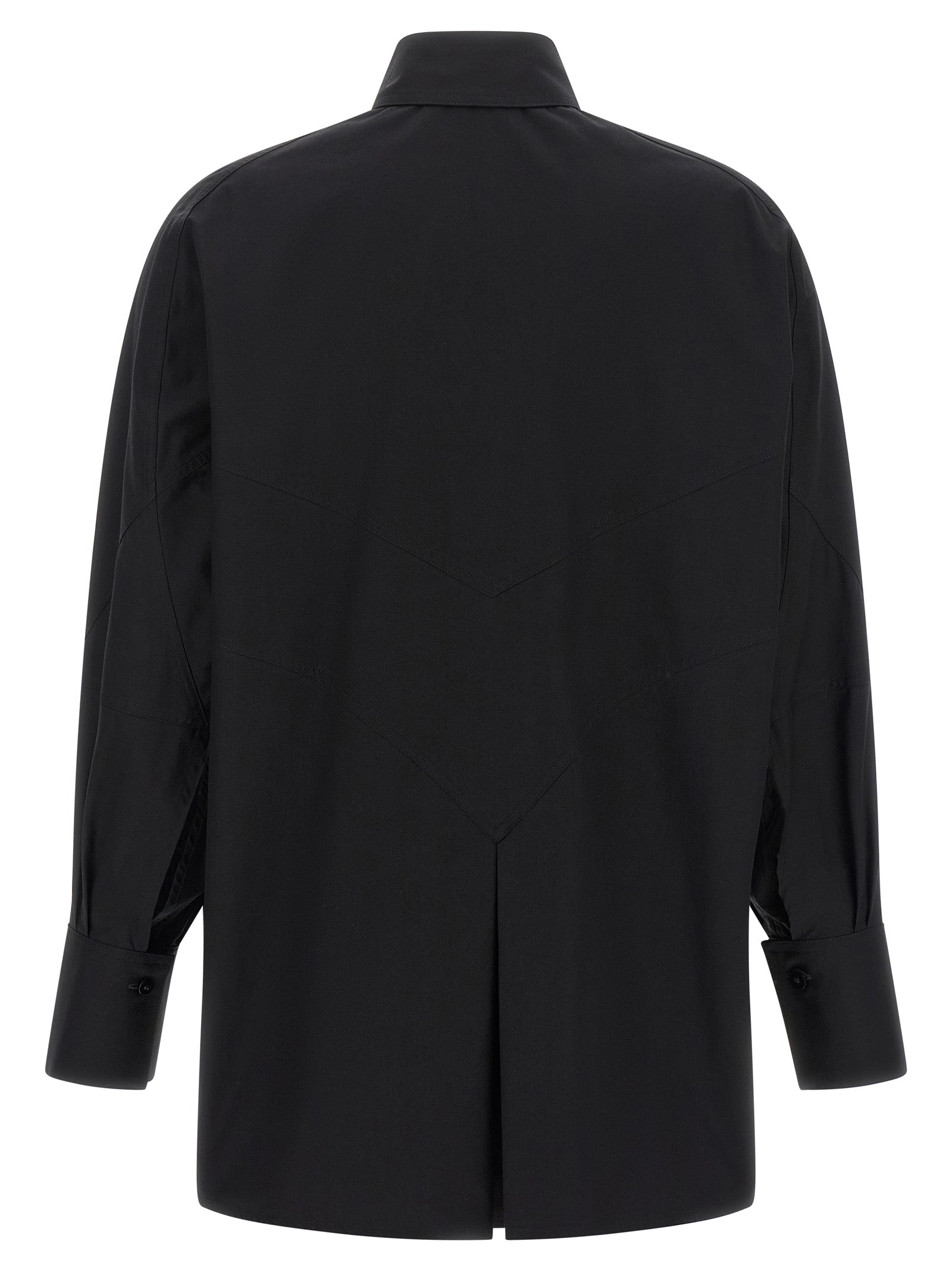 The Attico Women Shaped Hem Shirt THE ATTICO