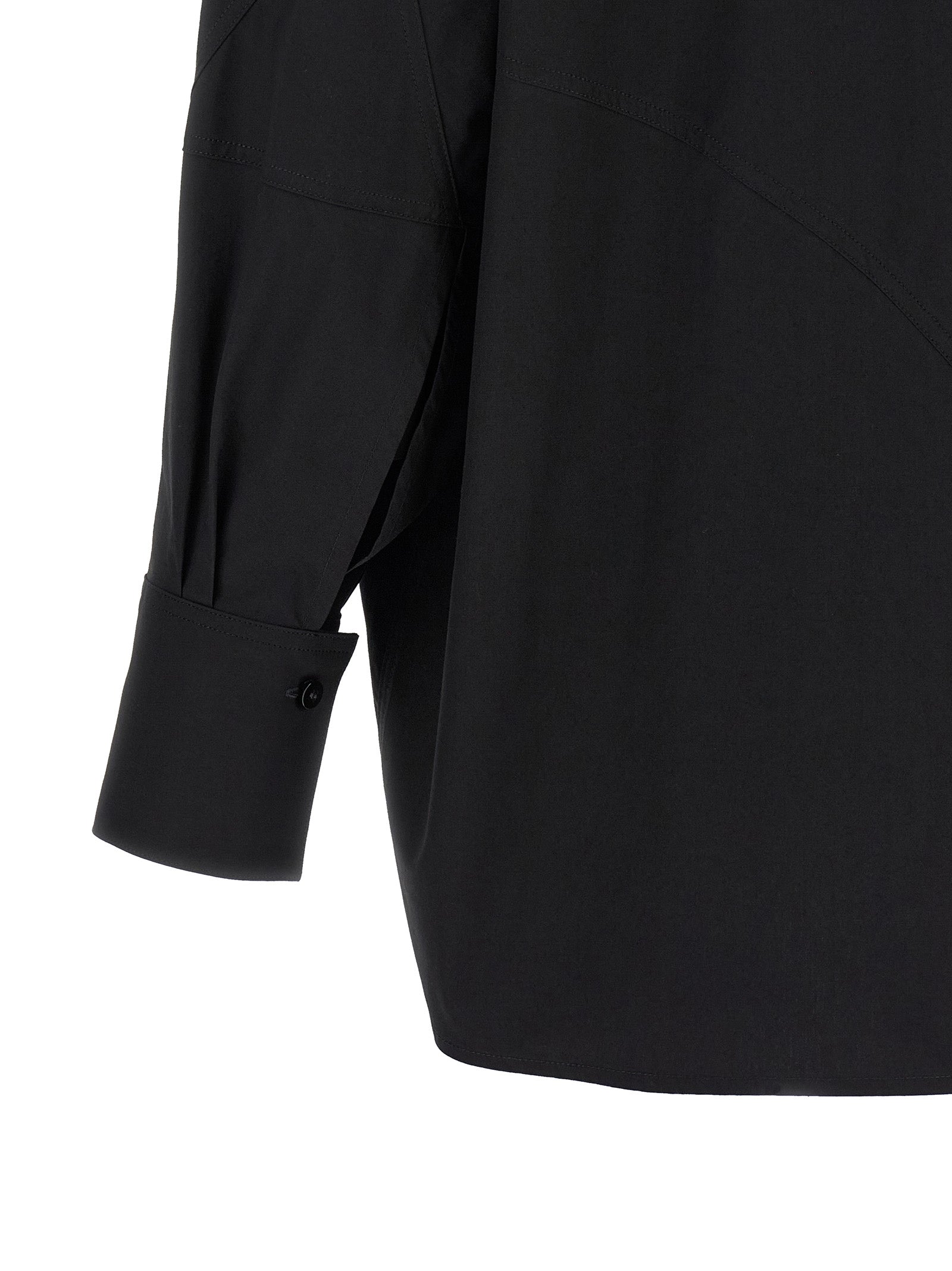 The Attico Women Shaped Hem Shirt THE ATTICO