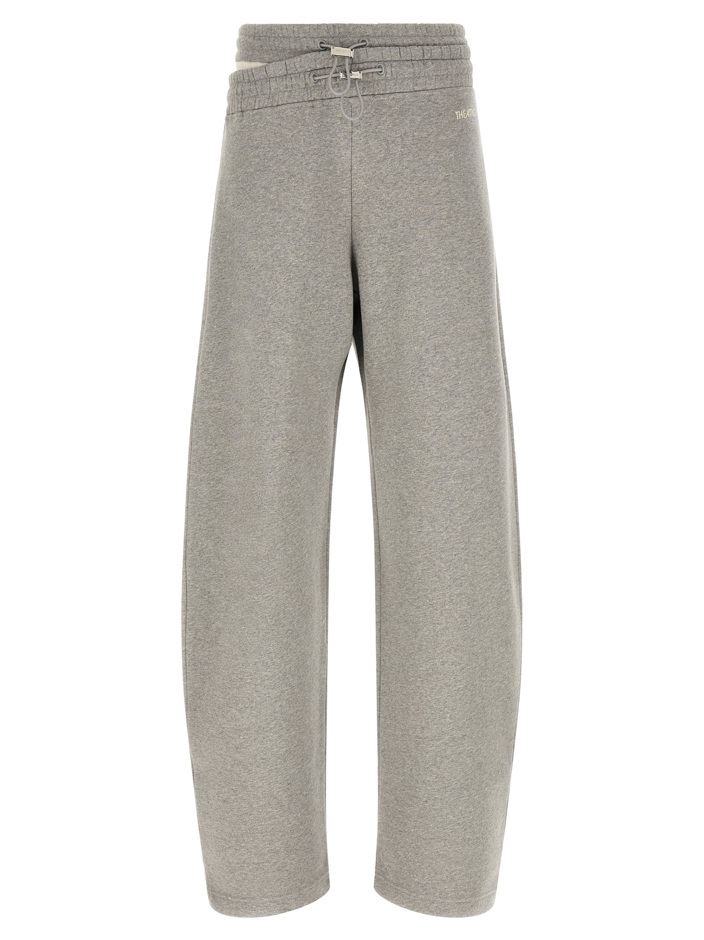 The Attico Women Asymmetrical Double Waist Trousers THE ATTICO