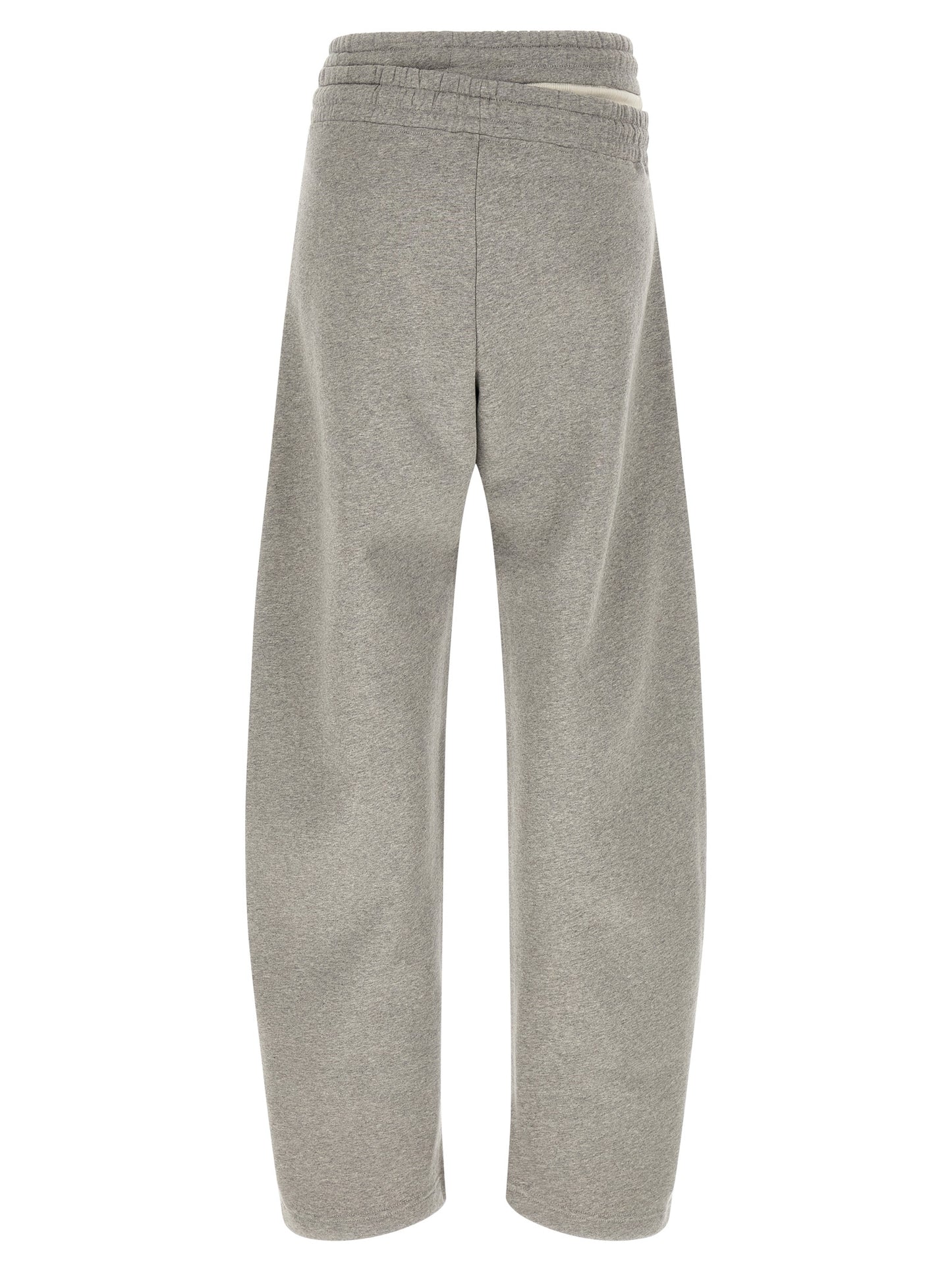 The Attico Women Asymmetrical Double Waist Trousers THE ATTICO