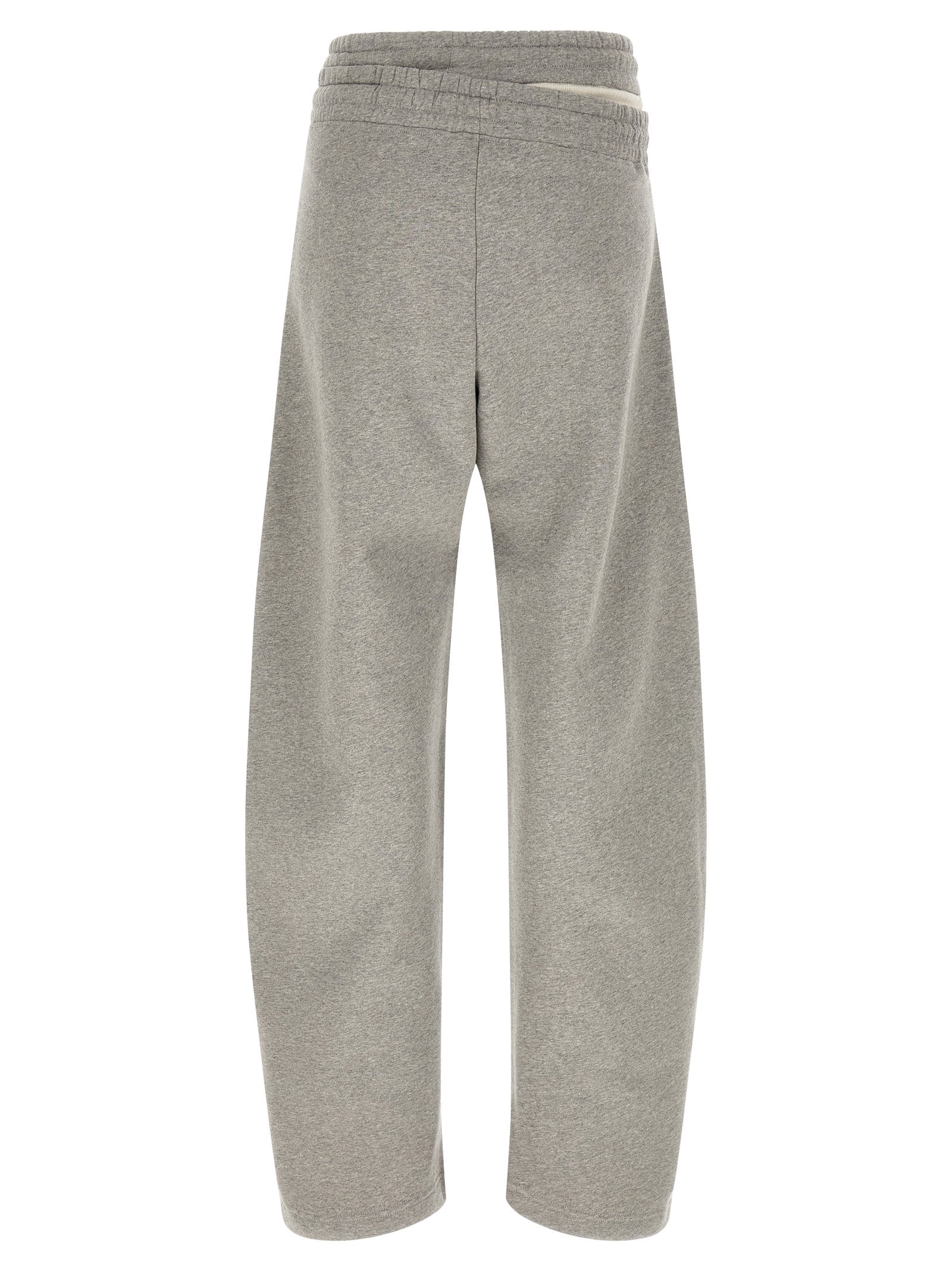 The Attico Women Asymmetrical Double Waist Trousers THE ATTICO