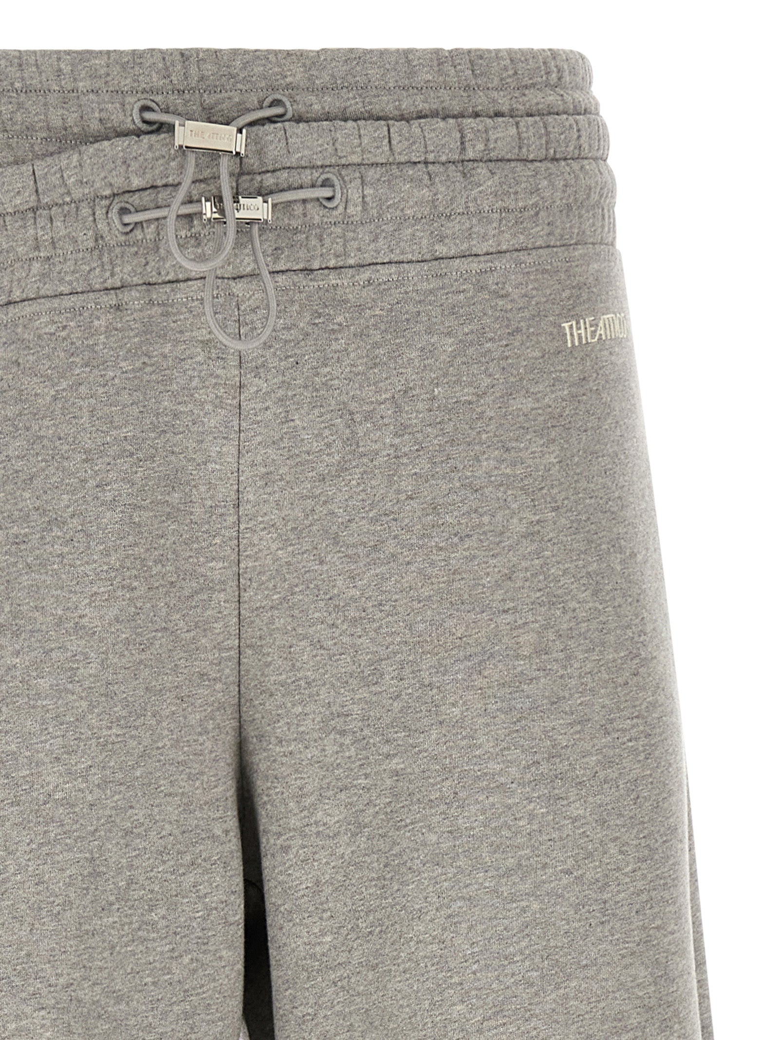 The Attico Women Asymmetrical Double Waist Trousers THE ATTICO