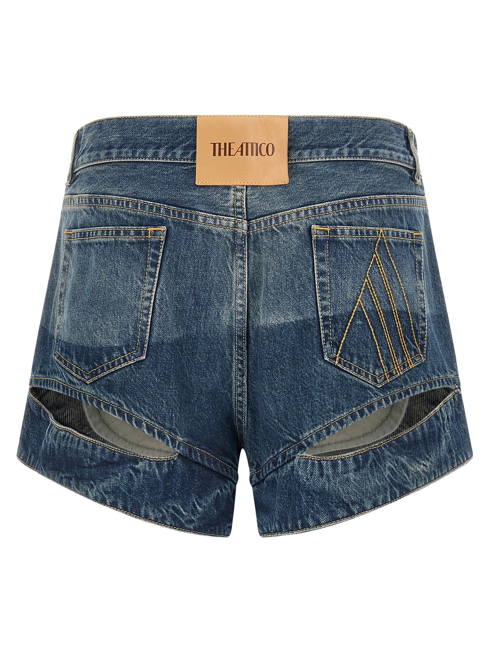 The Attico Women Cut-Out Shorts THE ATTICO