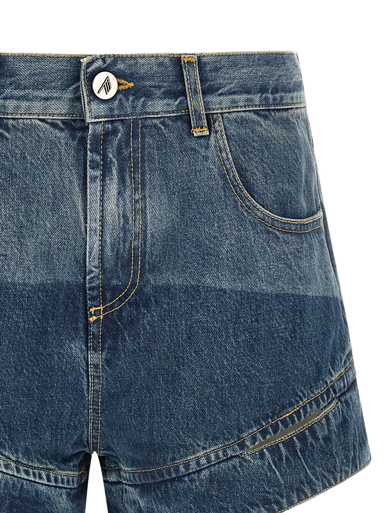 The Attico Women Cut-Out Shorts THE ATTICO