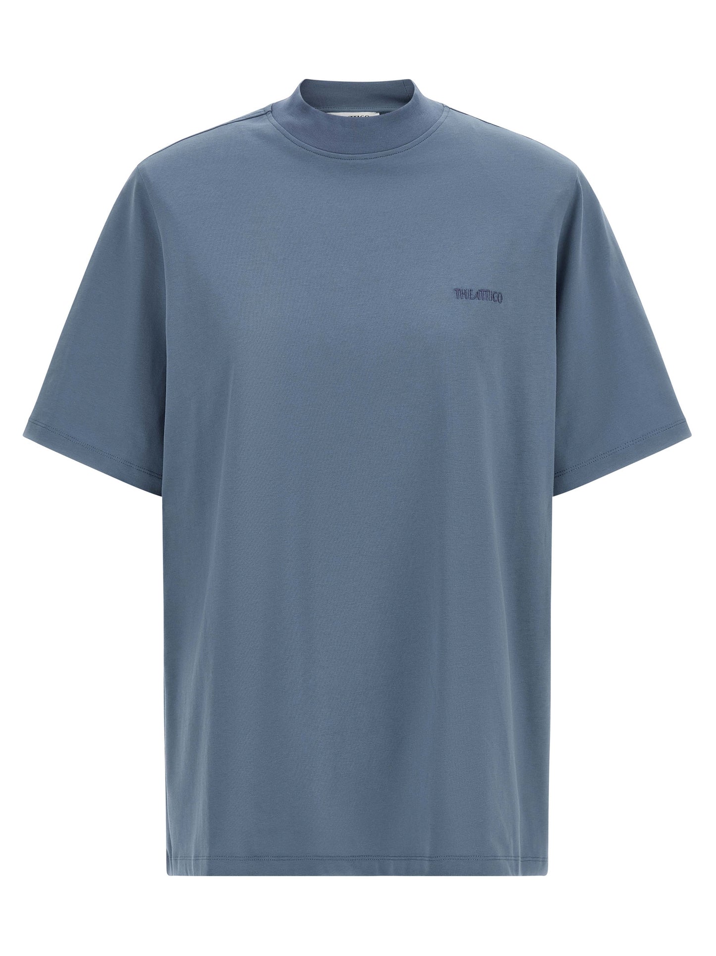The Attico Women Mock-Neck T-Shirt THE ATTICO