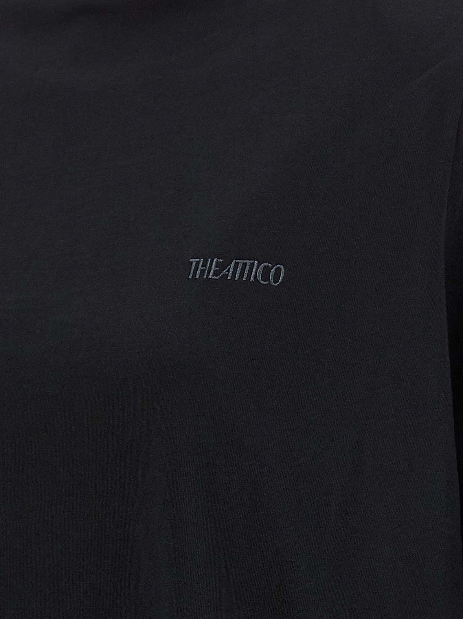 The Attico Women Mock-Neck T-Shirt THE ATTICO
