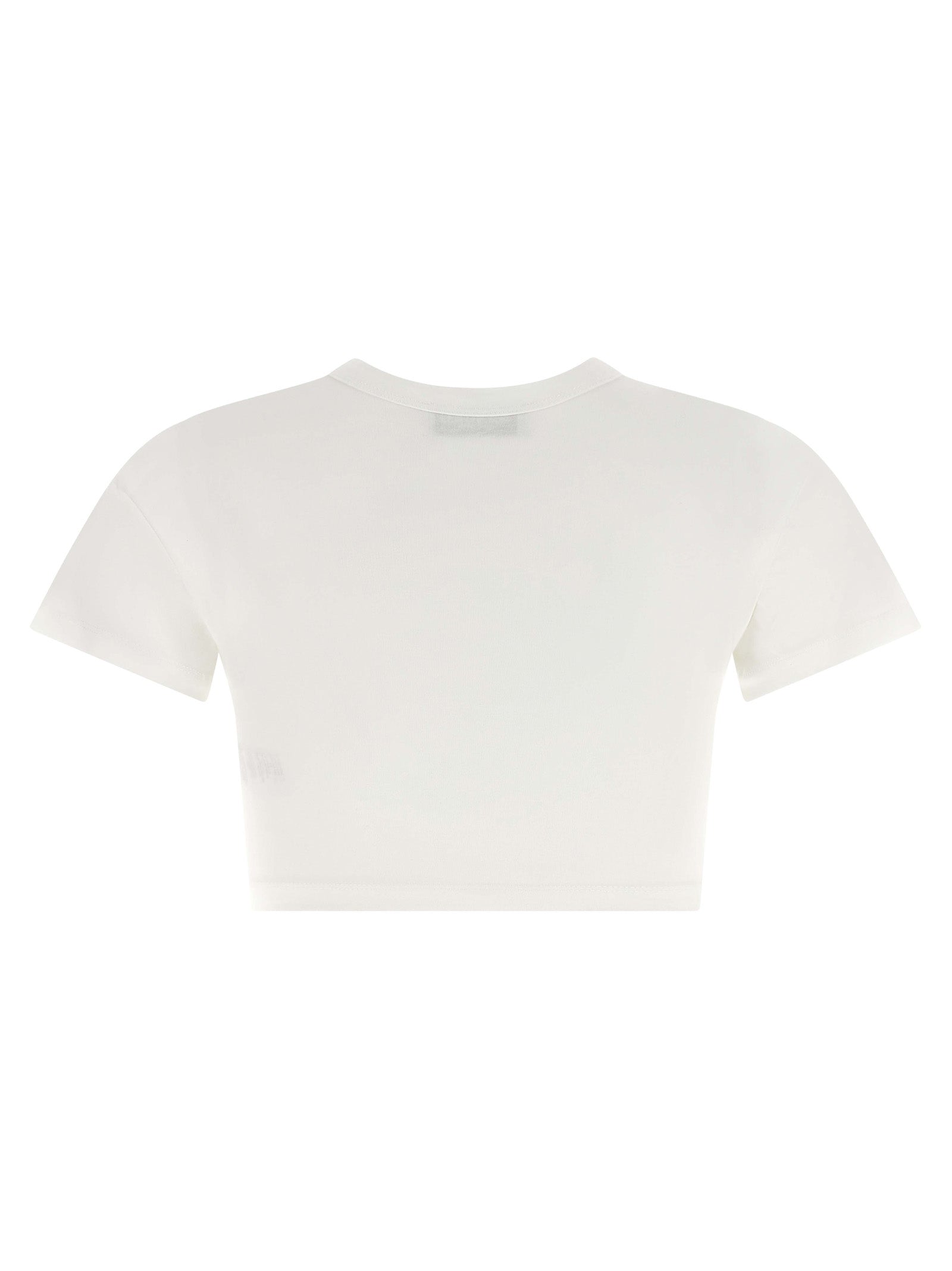 The Attico Women Bustier Crop T-Shirt THE ATTICO