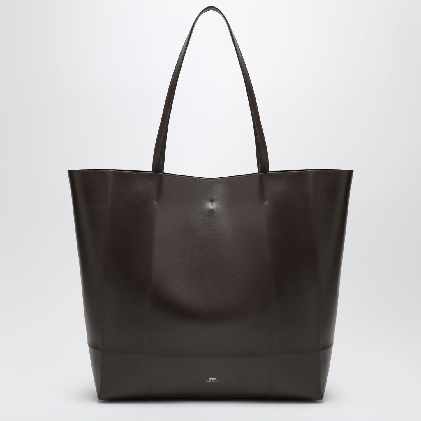 Toteme Roam Leather Tote Bag In Brown Women TOTEME