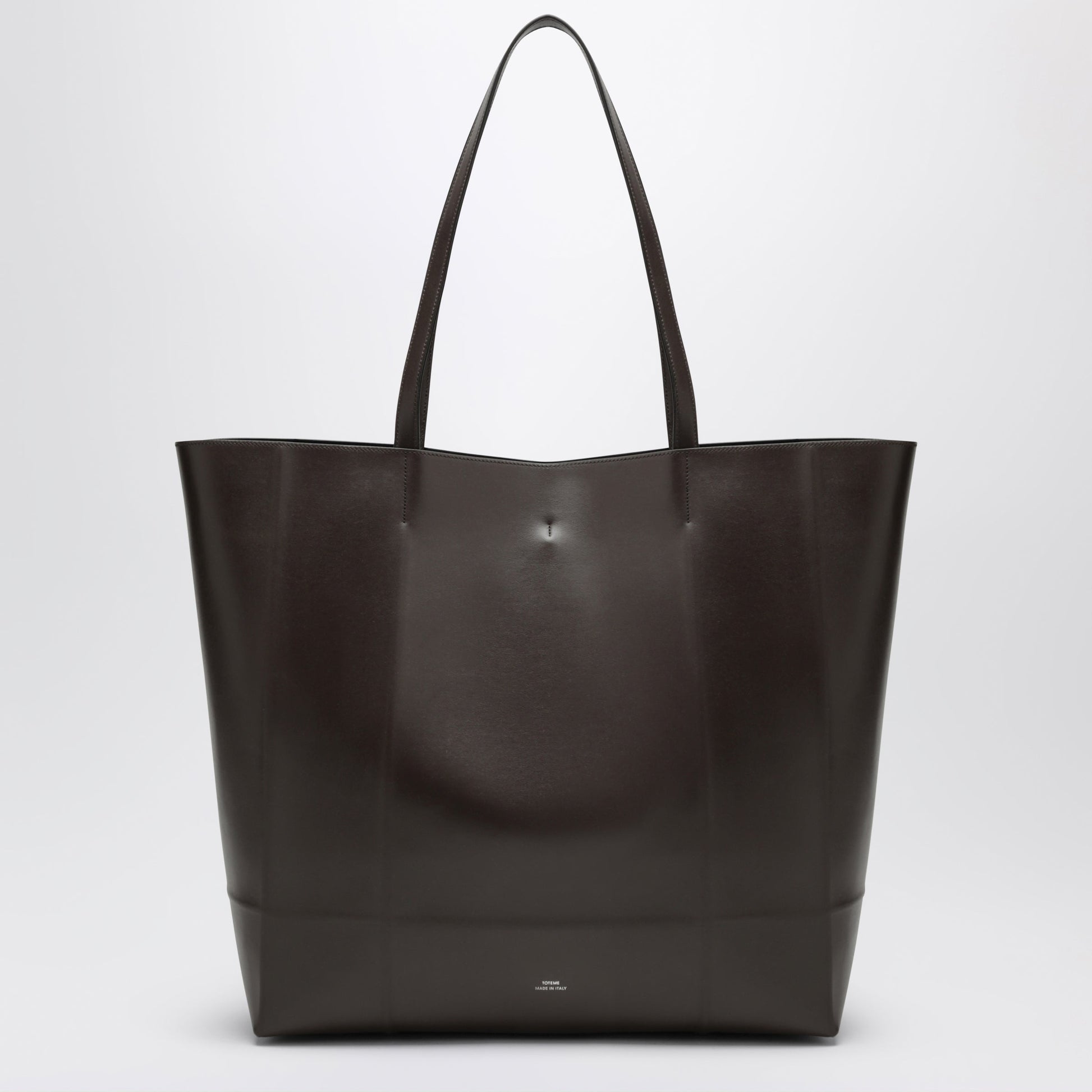 Toteme Roam Leather Tote Bag In Brown Women TOTEME