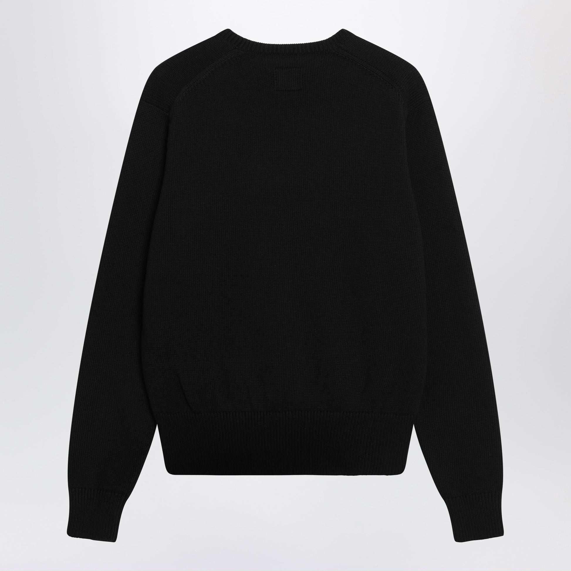 Toteme Black Cotton Crew Neck Jumper Women TOTEME
