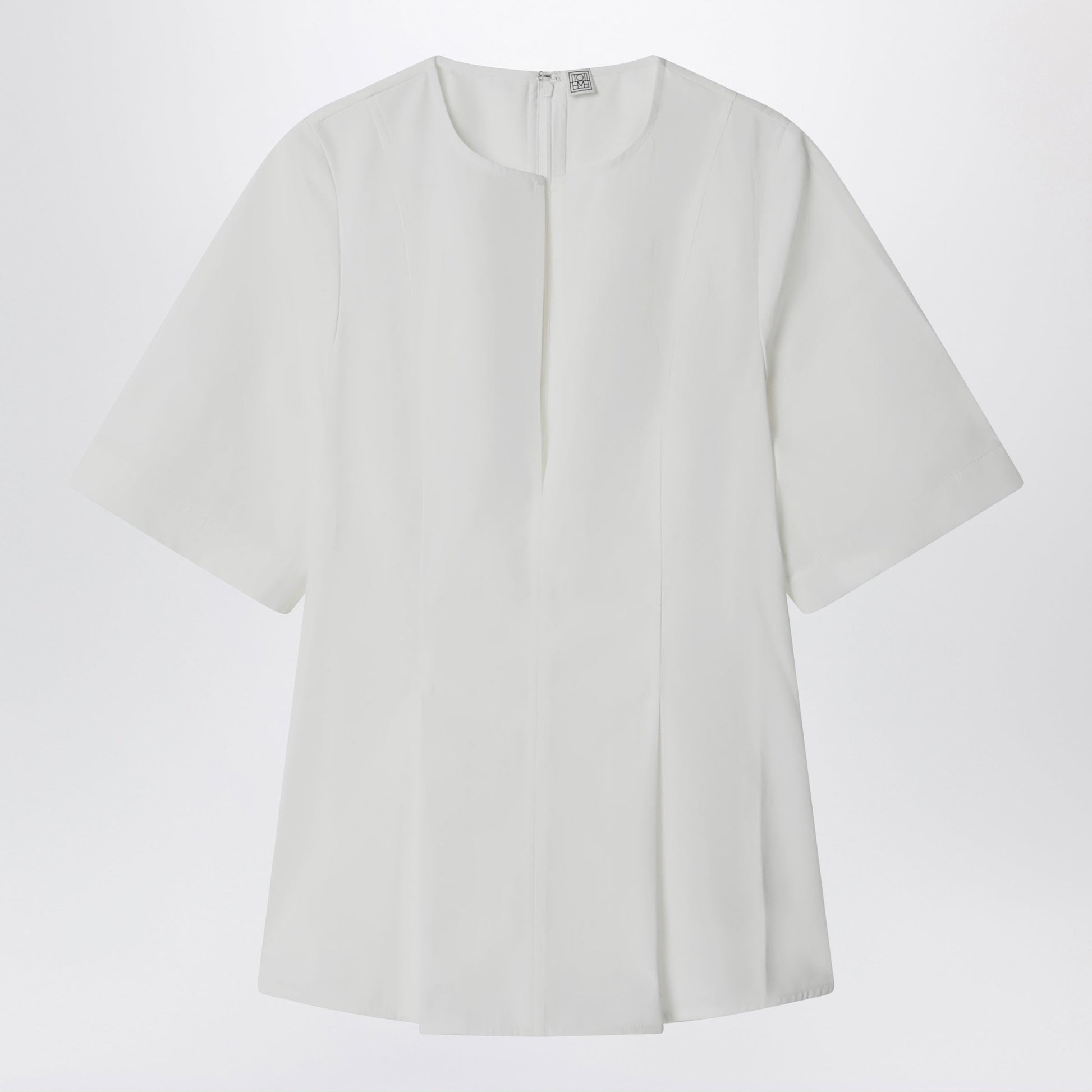 Toteme White Blouse With Waist Seams Women TOTEME