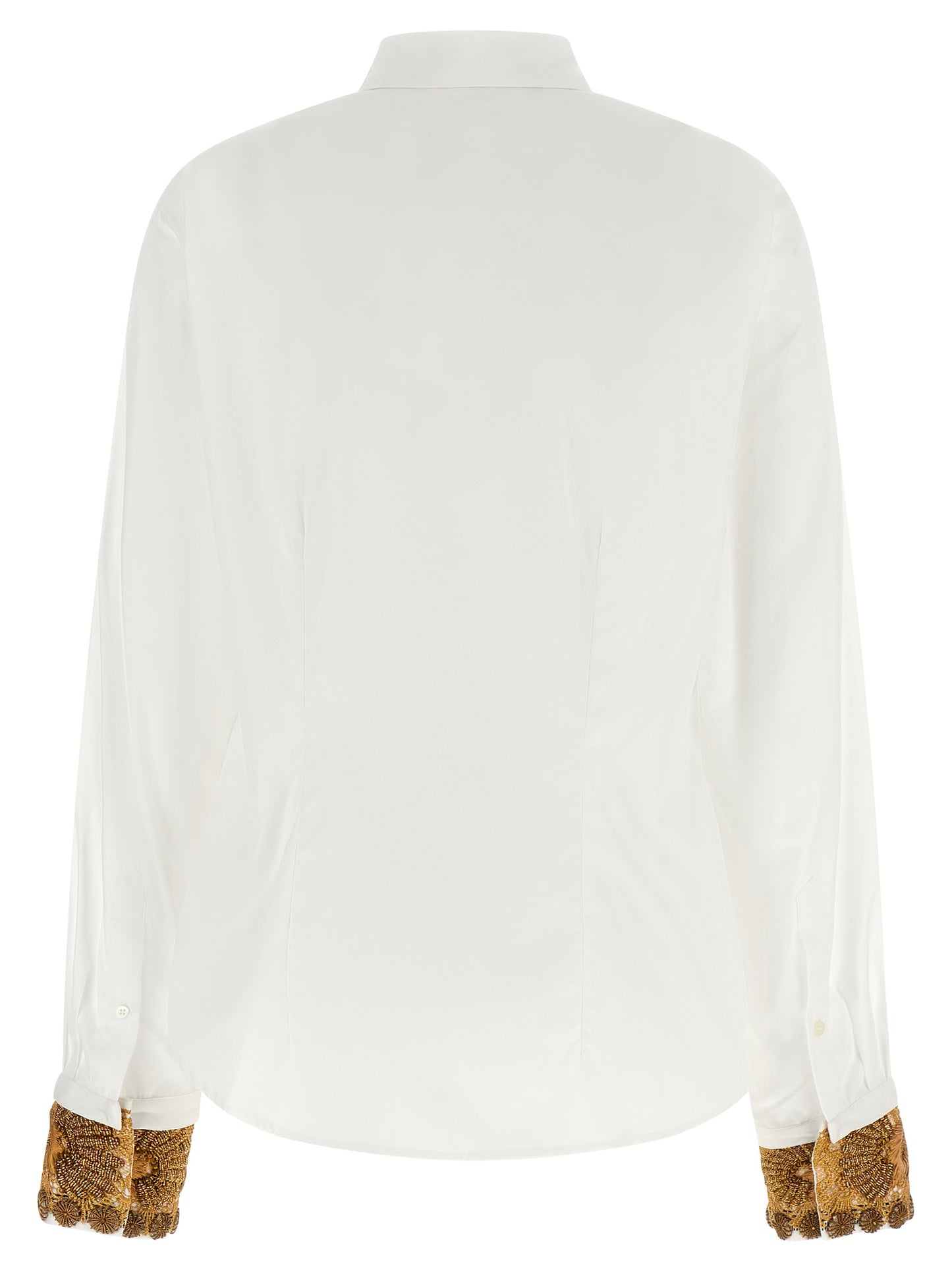 Dries Van Noten Women Shirt With Embroidered Cuffs DRIES VAN NOTEN