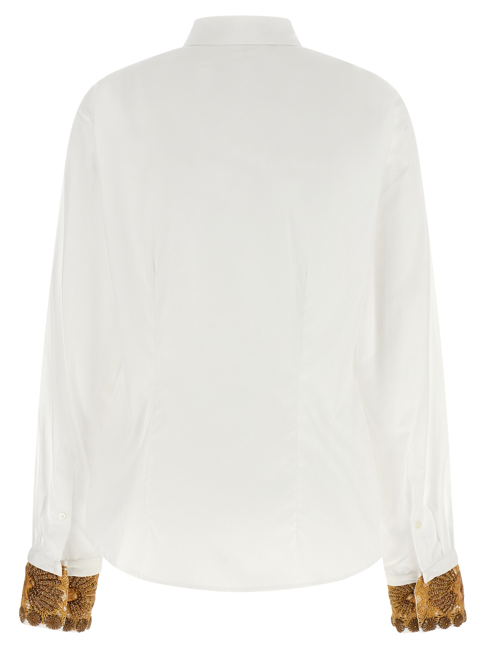 Dries Van Noten Women Shirt With Embroidered Cuffs DRIES VAN NOTEN