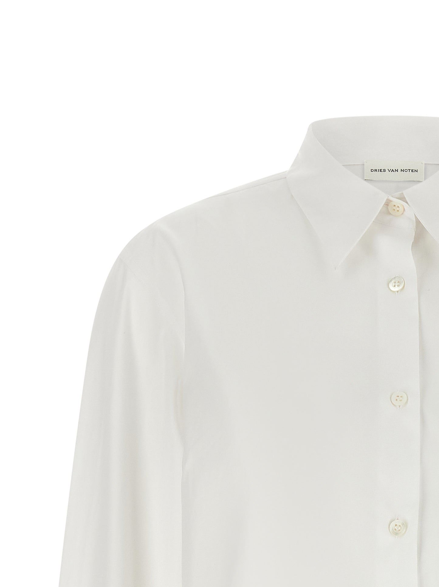 Dries Van Noten Women Shirt With Embroidered Cuffs DRIES VAN NOTEN
