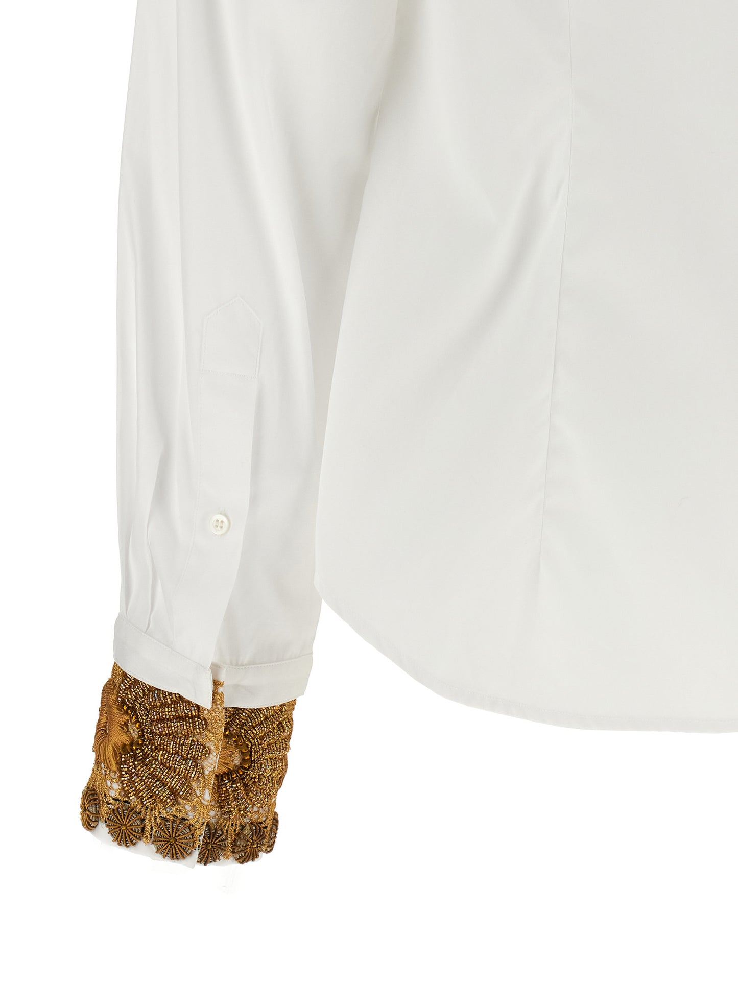 Dries Van Noten Women Shirt With Embroidered Cuffs DRIES VAN NOTEN