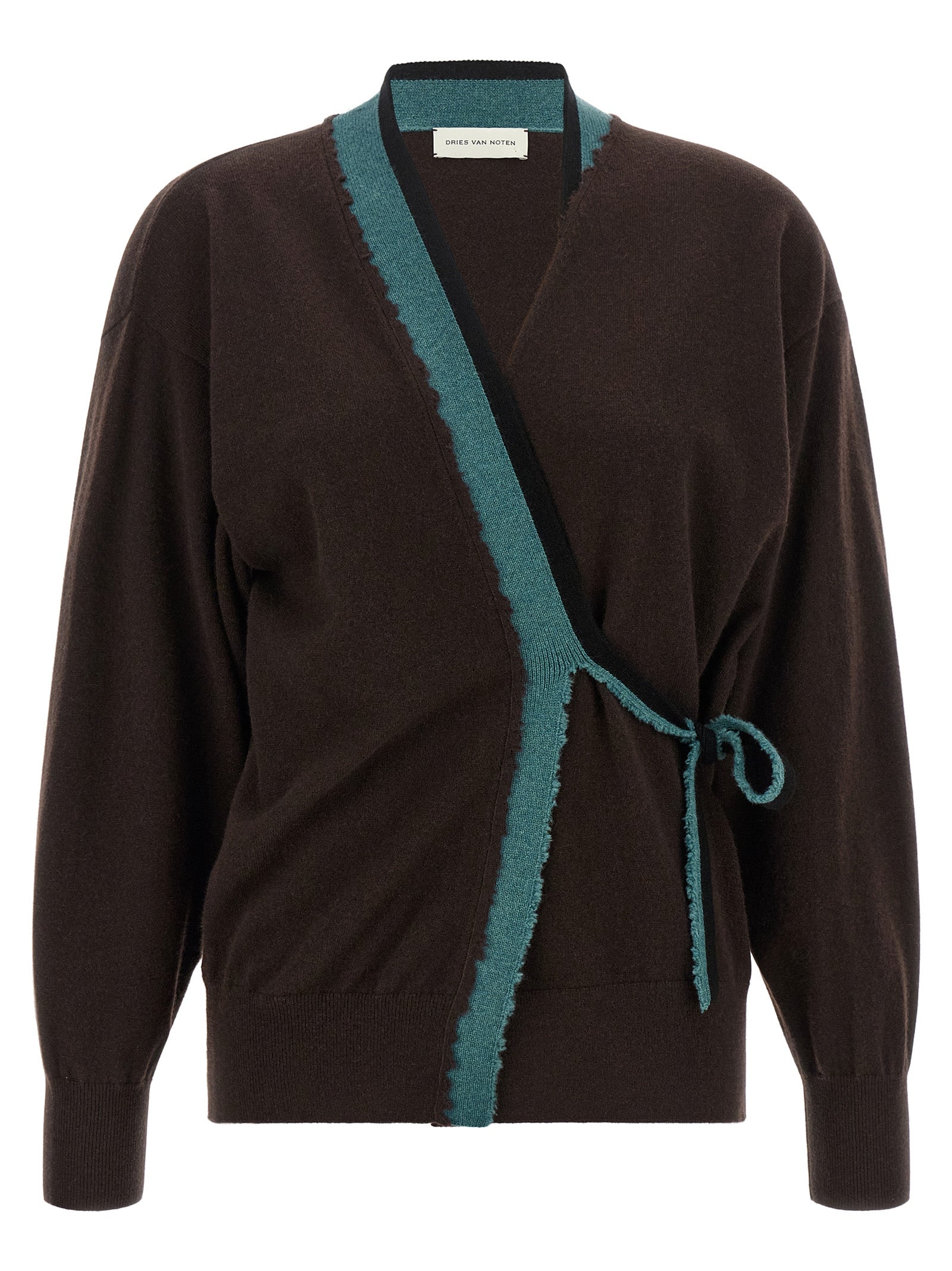 Dries Van Noten Women 'Toma' Sweater With Crossed Closure DRIES VAN NOTEN