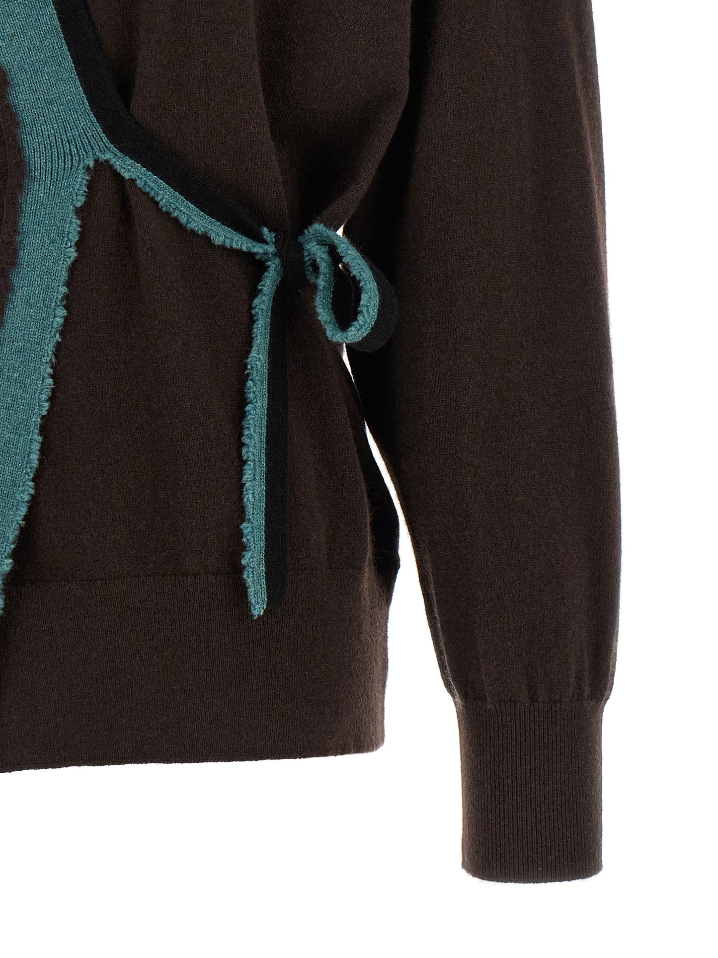 Dries Van Noten Women 'Toma' Sweater With Crossed Closure DRIES VAN NOTEN