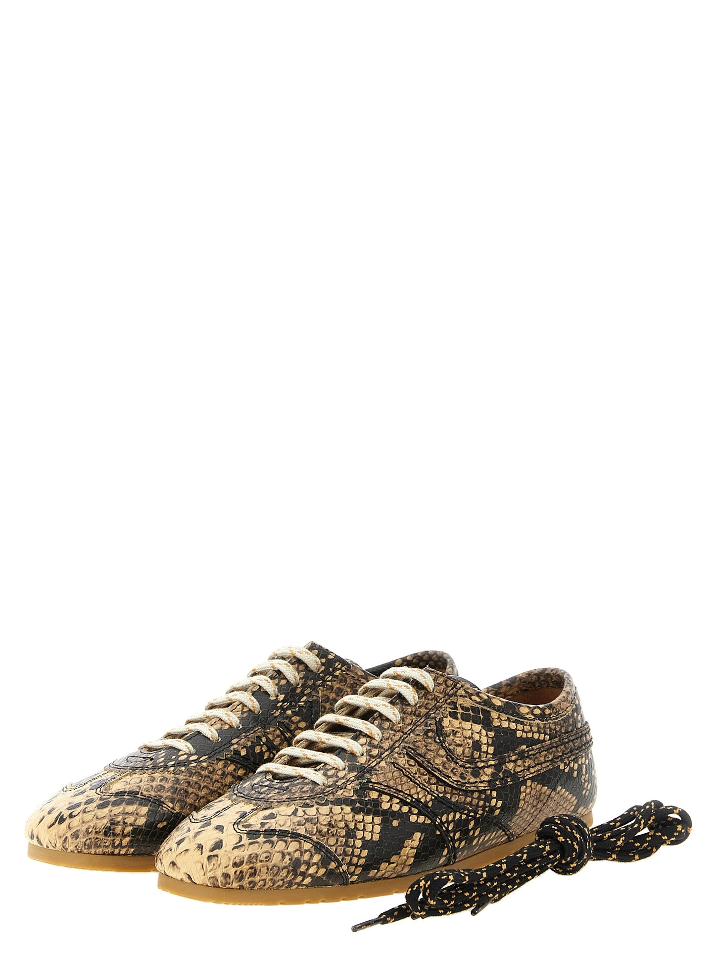 Dries Van Noten Women Snake Print Sneakers DRIES VAN NOTEN