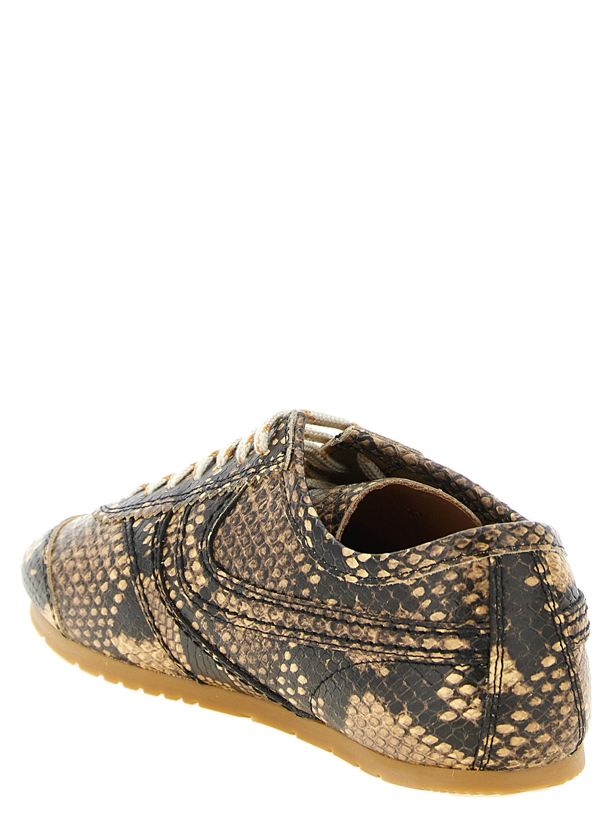 Dries Van Noten Women Snake Print Sneakers DRIES VAN NOTEN
