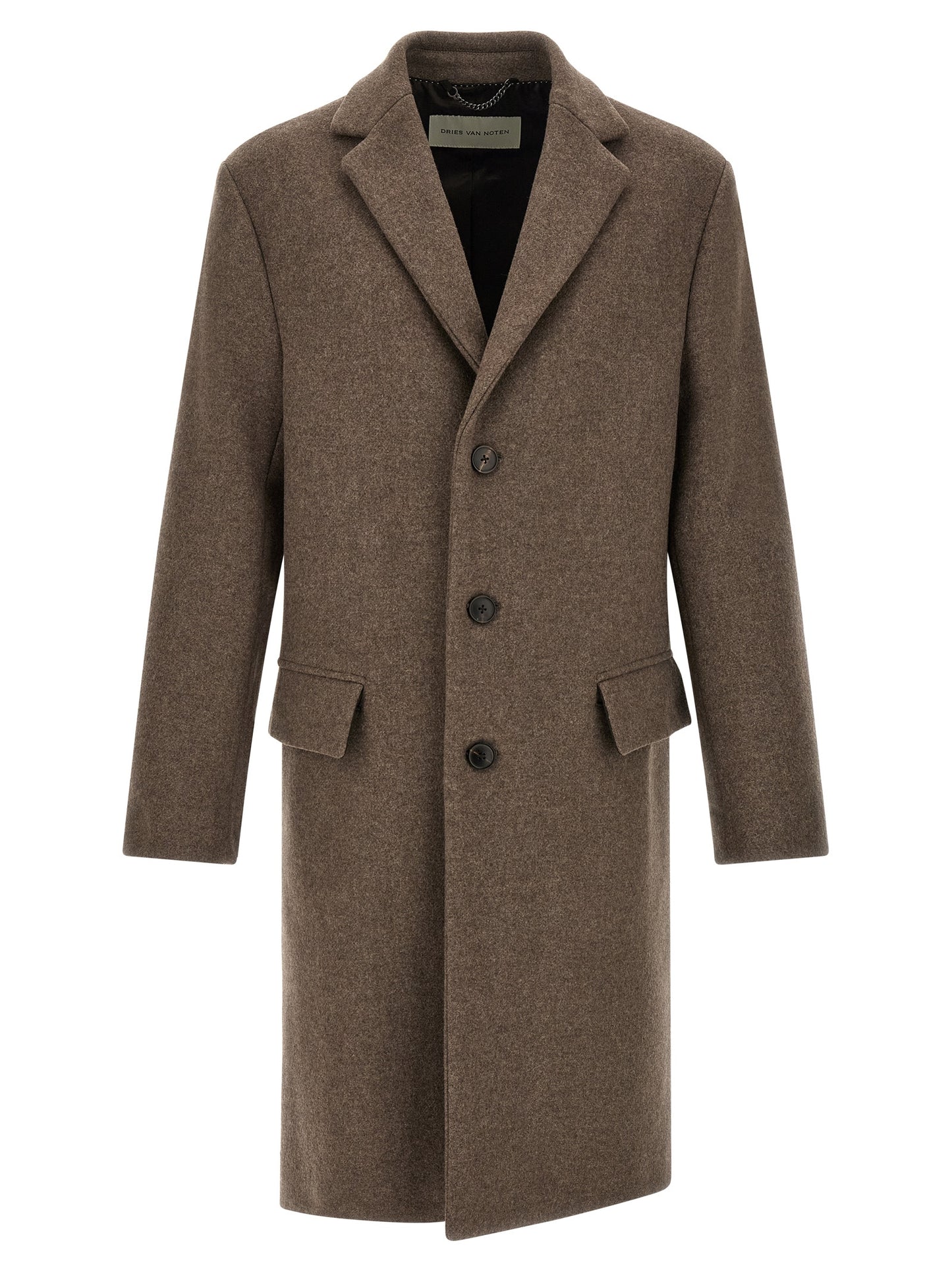 Dries Van Noten Men 'Rustic' Wool Coat DRIES VAN NOTEN