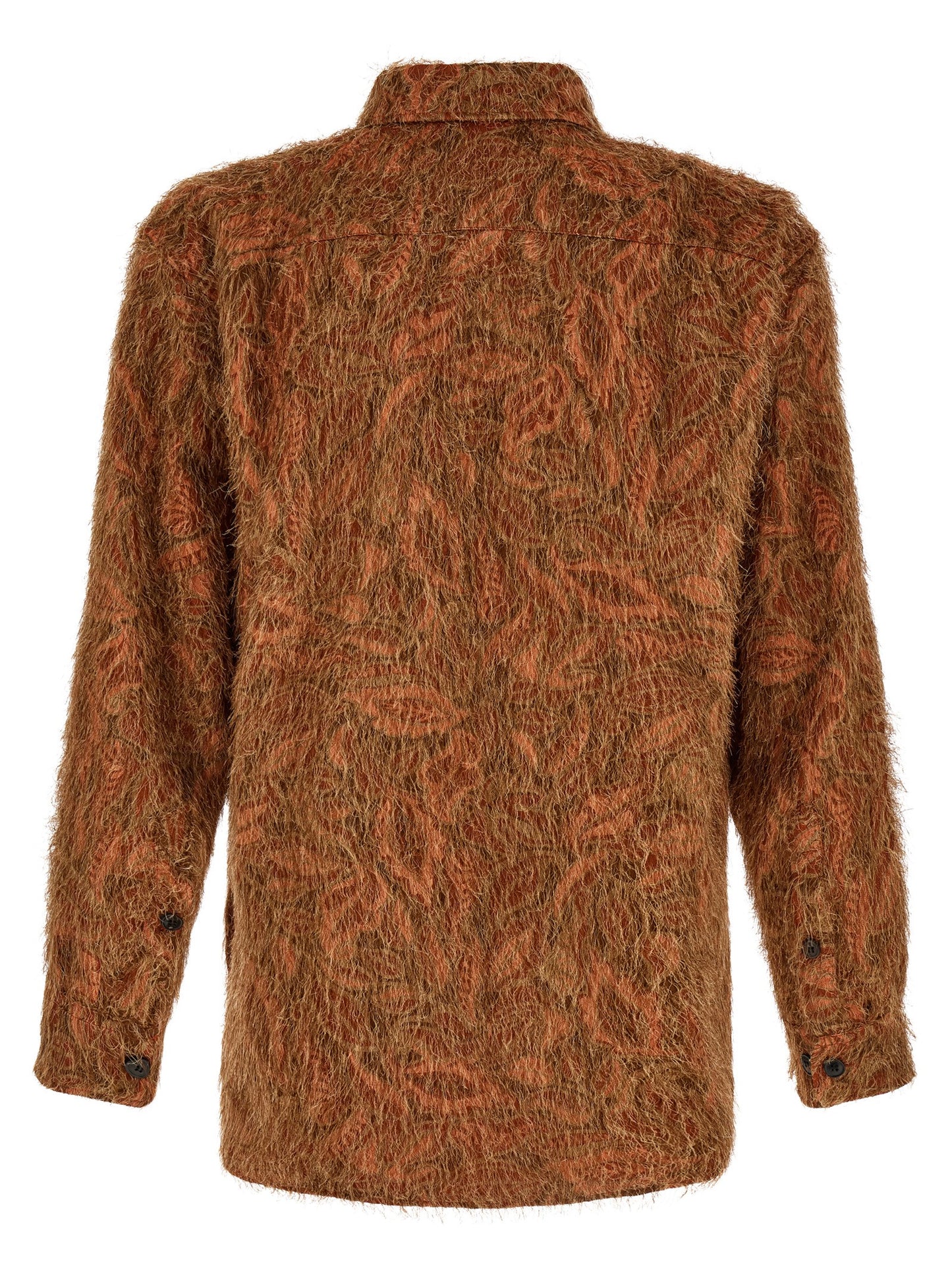 Dries Van Noten Men Shaggy Fringed Shirt DRIES VAN NOTEN
