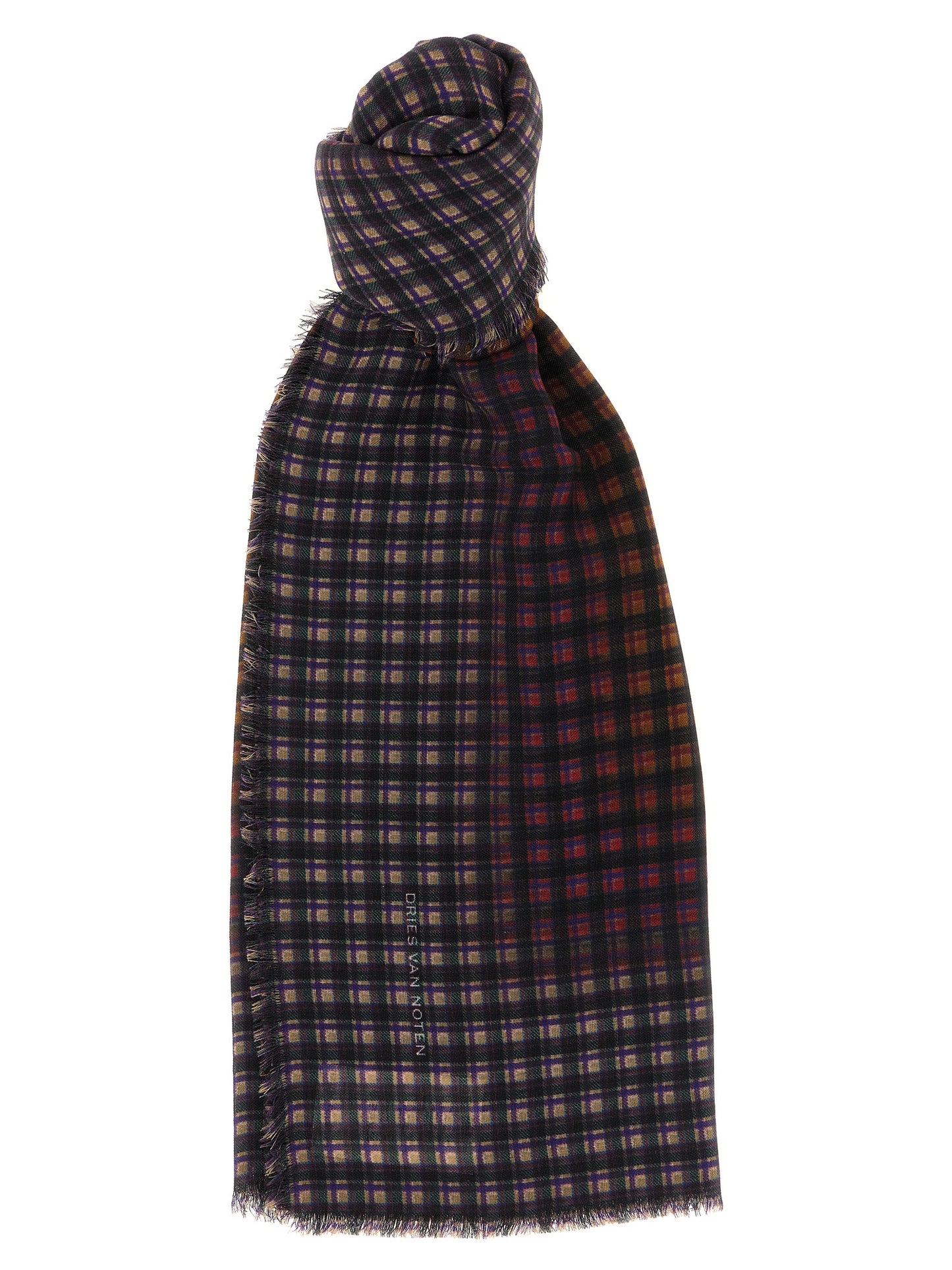 Dries Van Noten Men 'Folk' Scarf DRIES VAN NOTEN