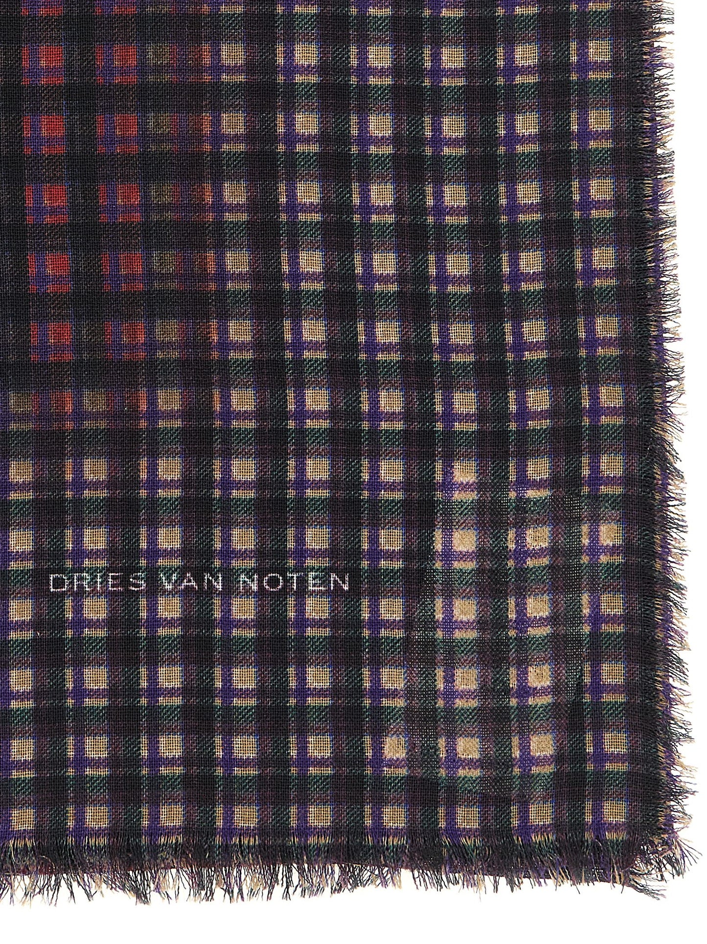 Dries Van Noten Men 'Folk' Scarf DRIES VAN NOTEN