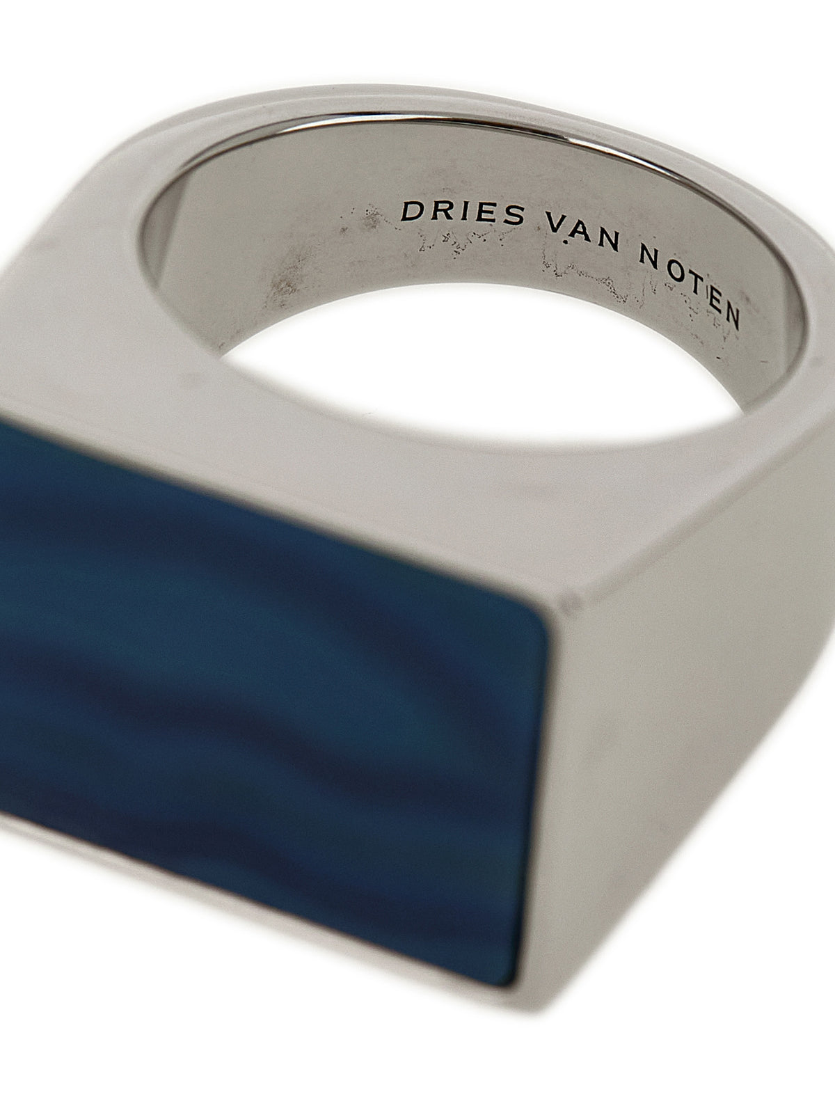 Dries Van Noten Men 'Singet' Ring With Stone DRIES VAN NOTEN
