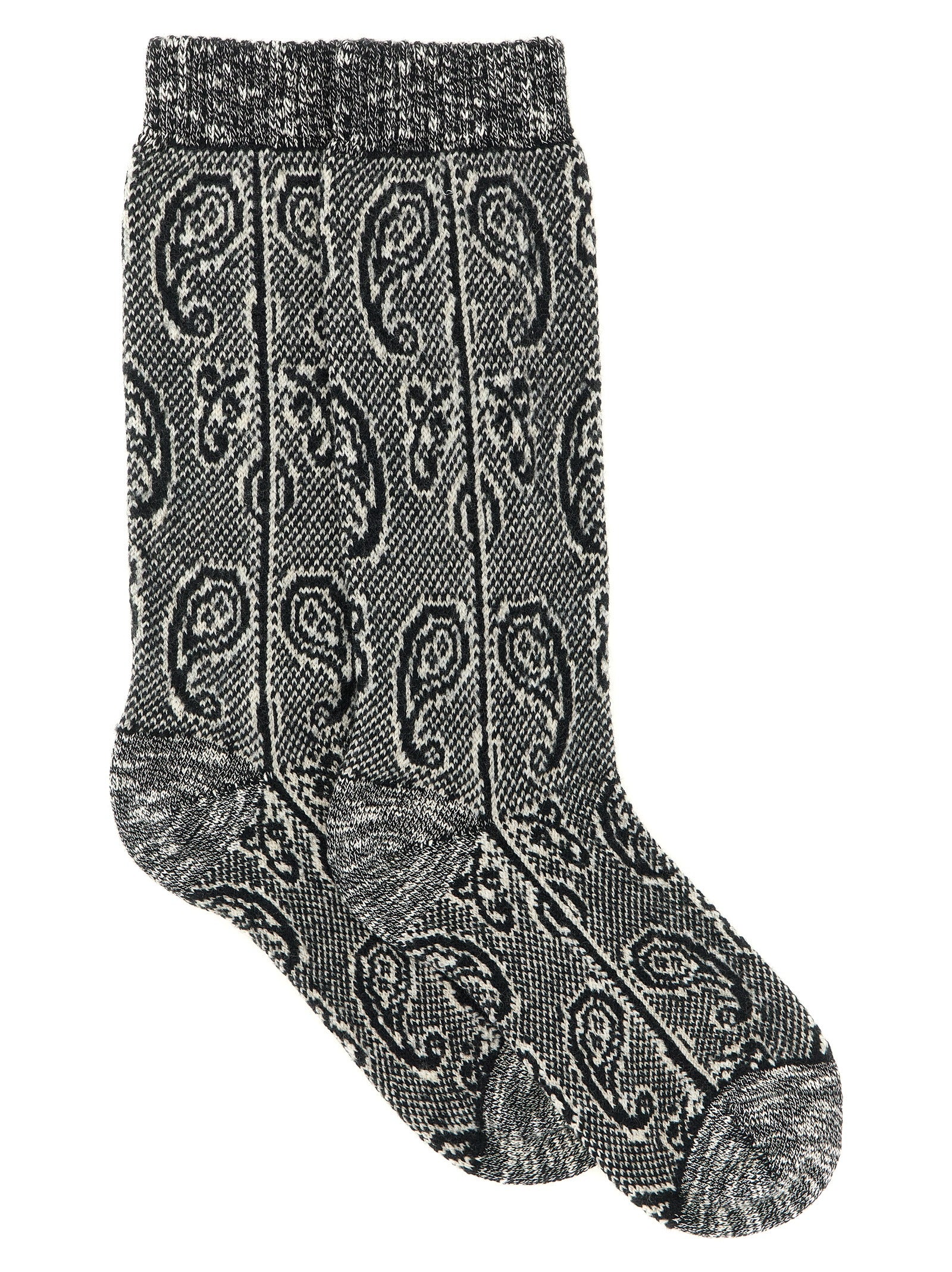 Dries Van Noten Women Paisley Jacquard Socks DRIES VAN NOTEN