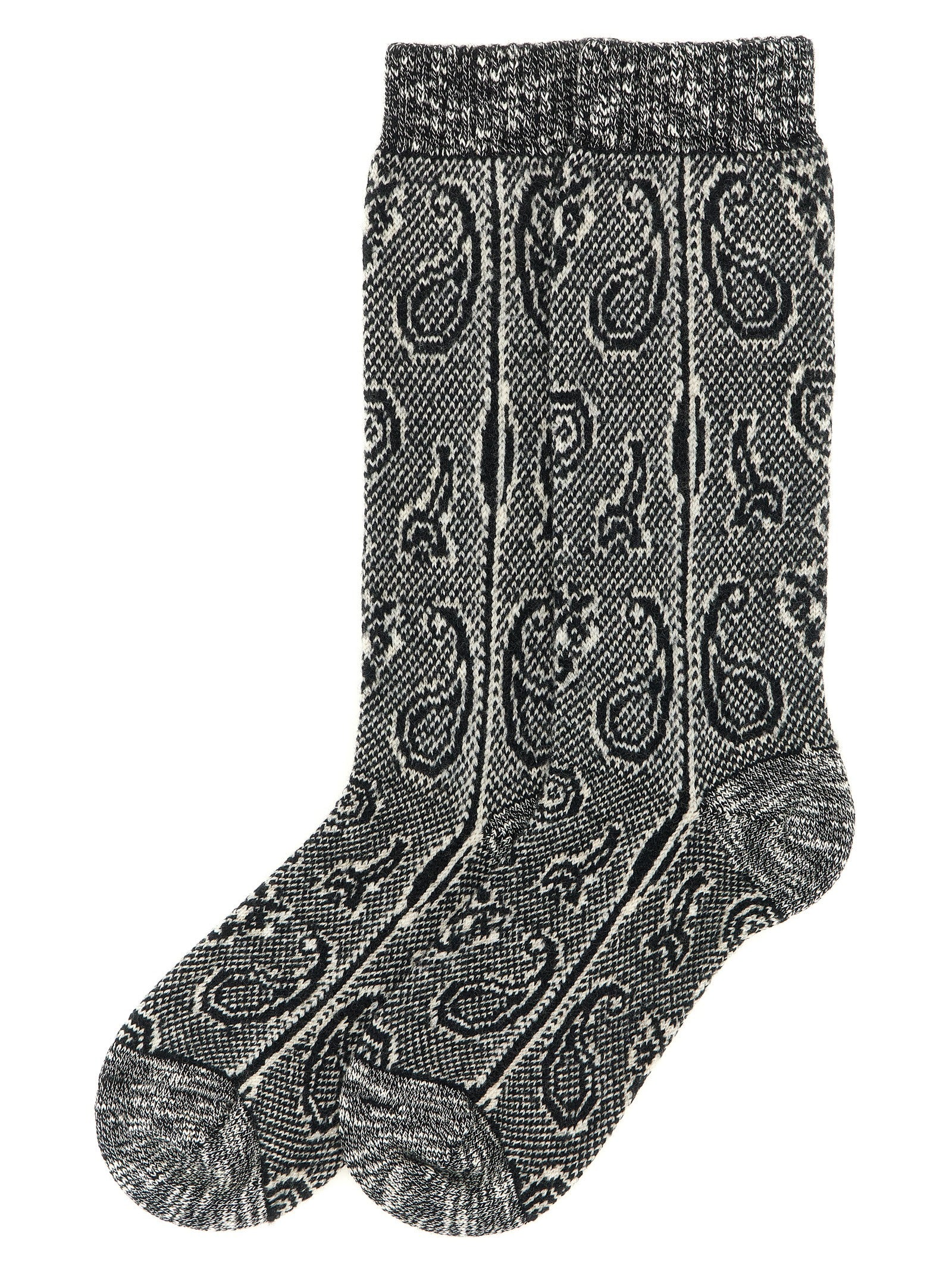 Dries Van Noten Women Paisley Jacquard Socks DRIES VAN NOTEN
