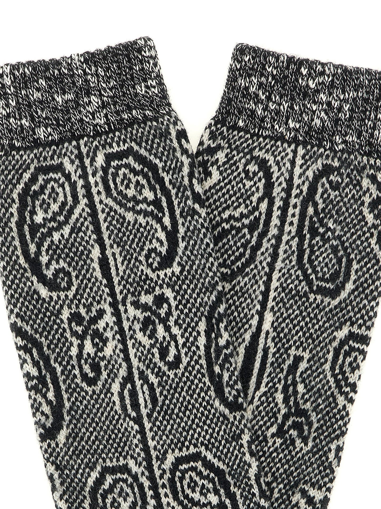 Dries Van Noten Women Paisley Jacquard Socks DRIES VAN NOTEN