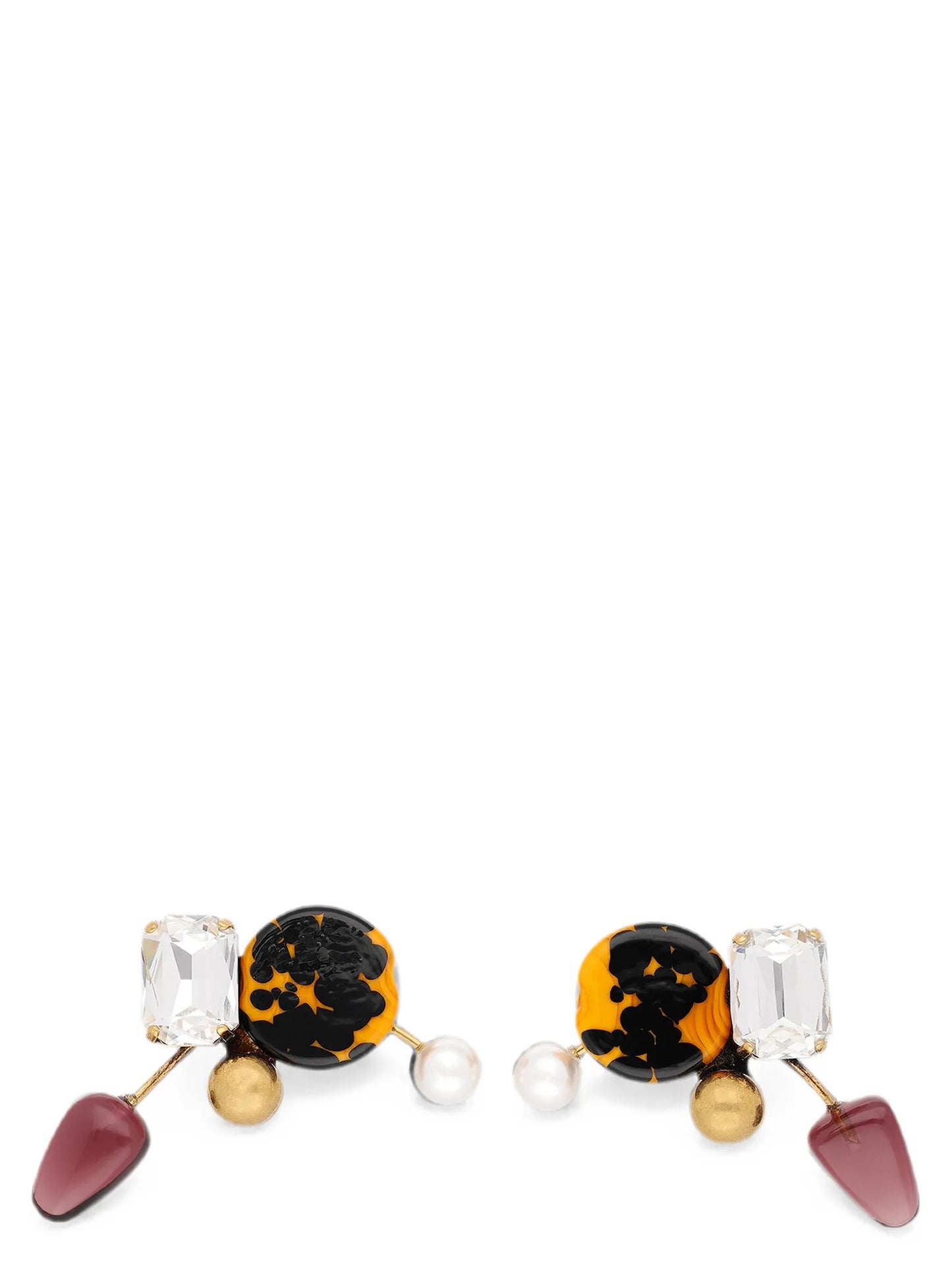 Dries Van Noten Women Hand-Painted Earrings DRIES VAN NOTEN