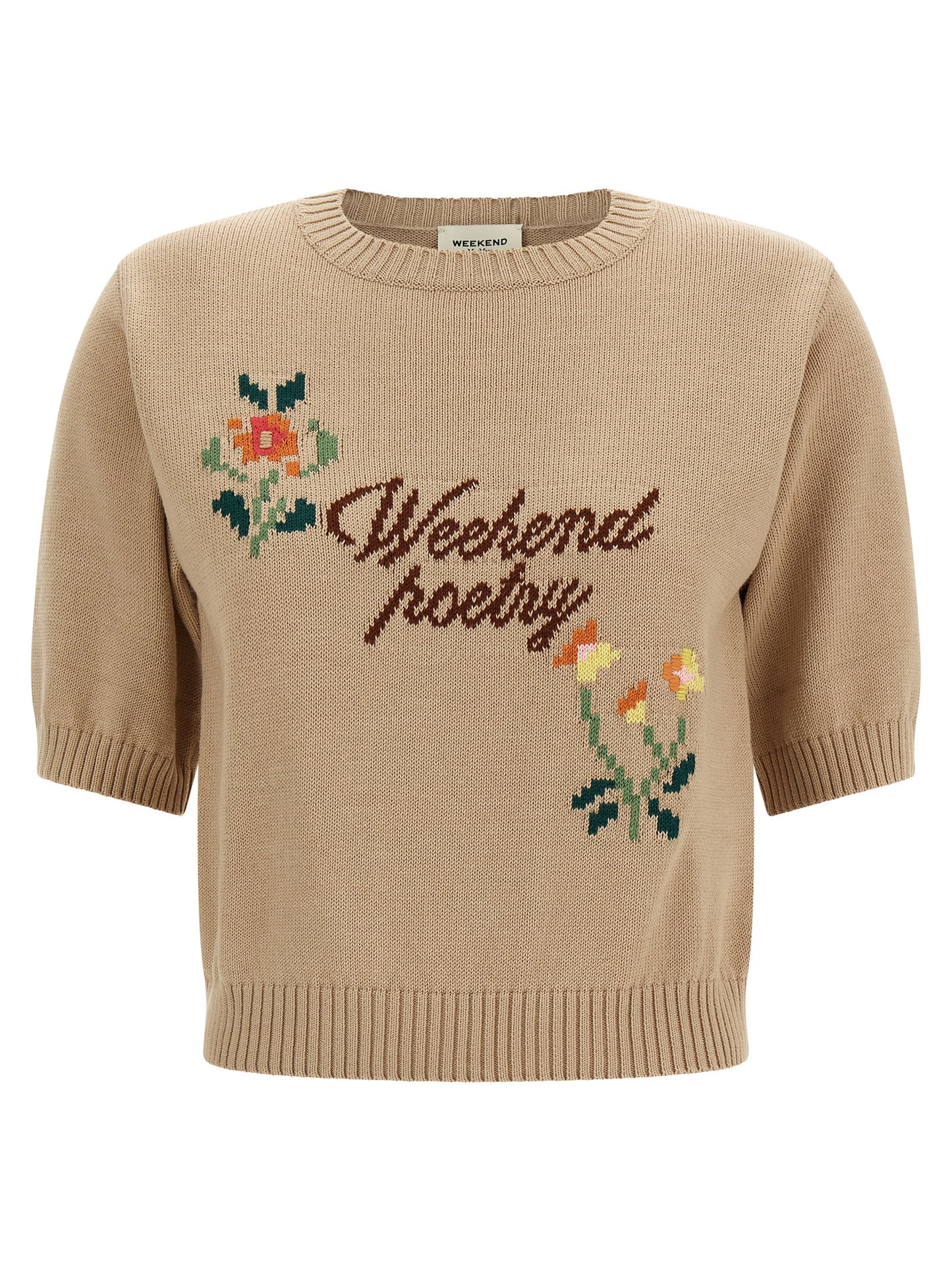 Weekend Max Mara Women 'Wkdfiacre' Intarsia Sweater WEEKEND MAX MARA