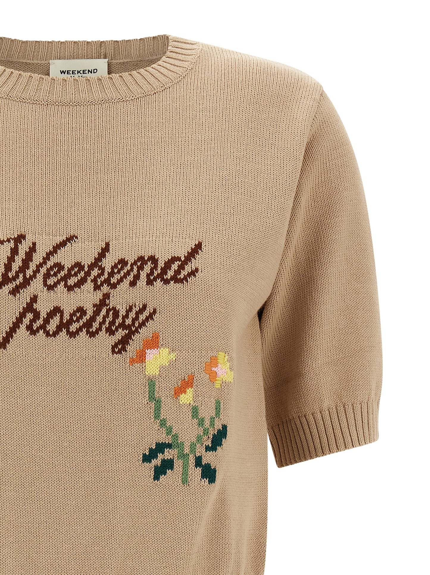 Weekend Max Mara Women 'Wkdfiacre' Intarsia Sweater WEEKEND MAX MARA