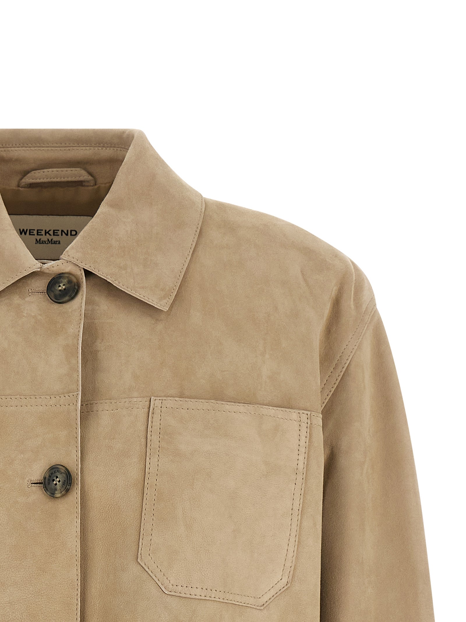 Weekend Max Mara Women 'Ghiera' Leather Jacket WEEKEND MAX MARA