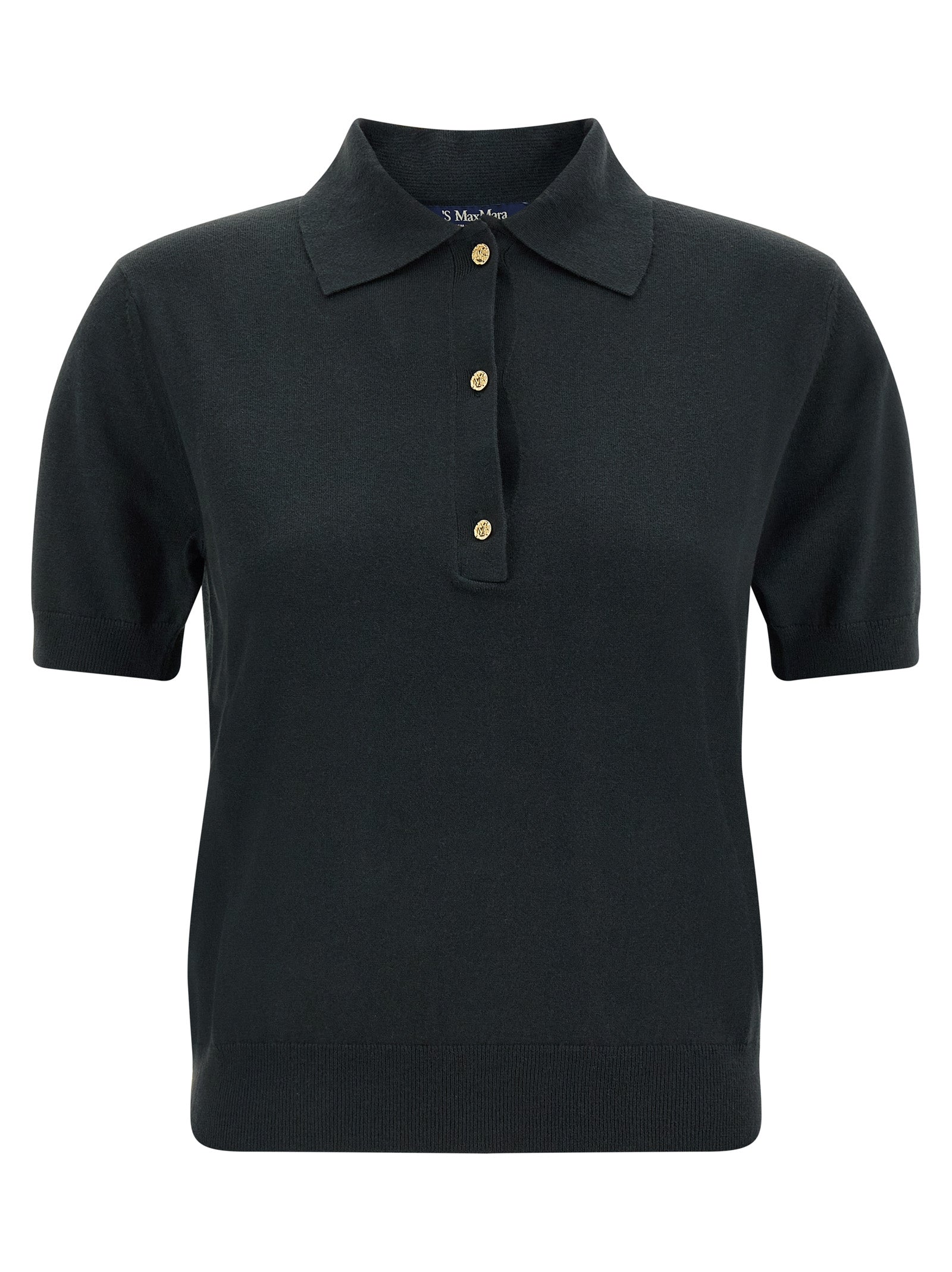 Max Mara 'S Women 'Pomposa' Knit Polo Shirt S MAX MARA