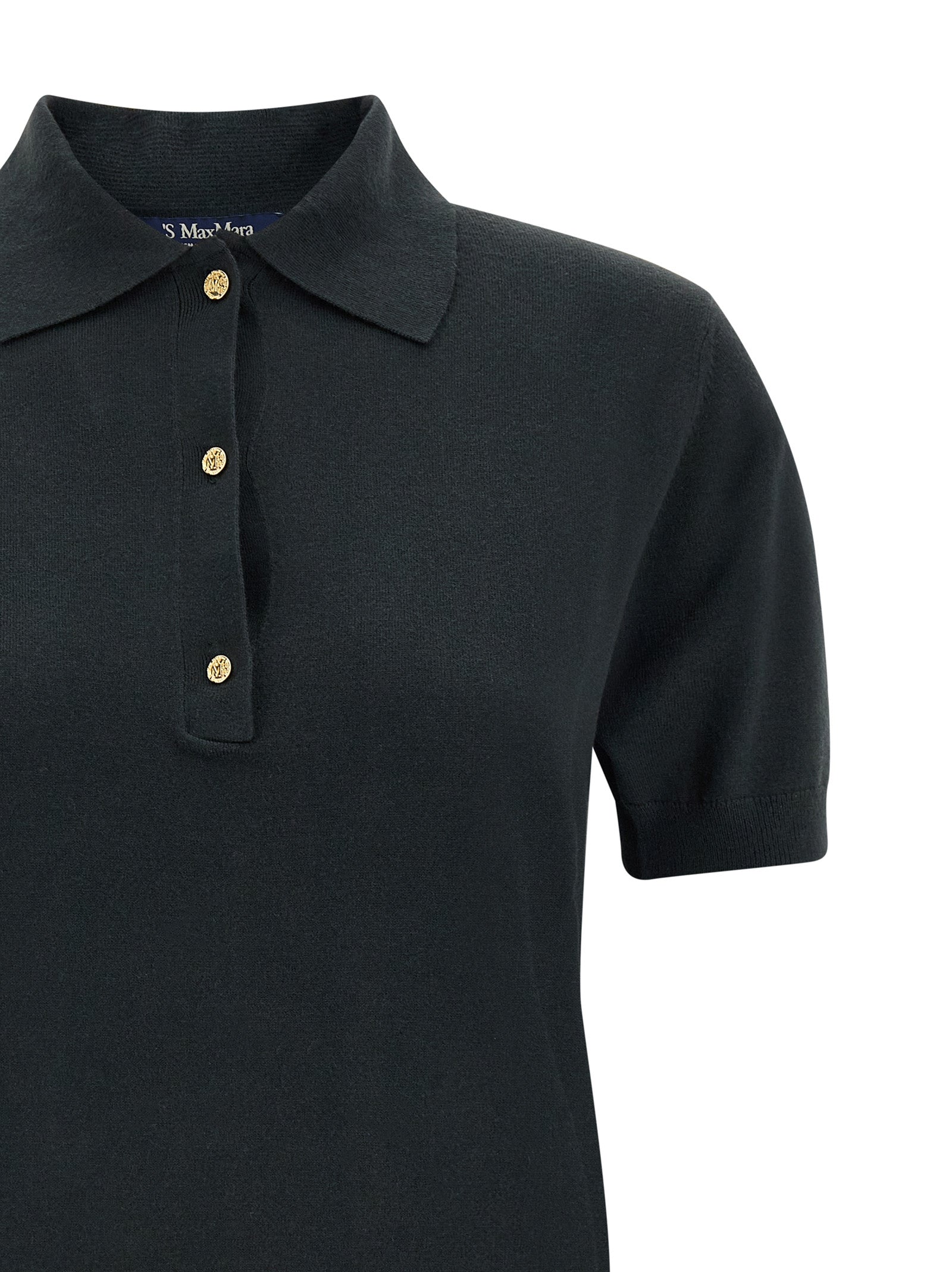 Max Mara 'S Women 'Pomposa' Knit Polo Shirt S MAX MARA