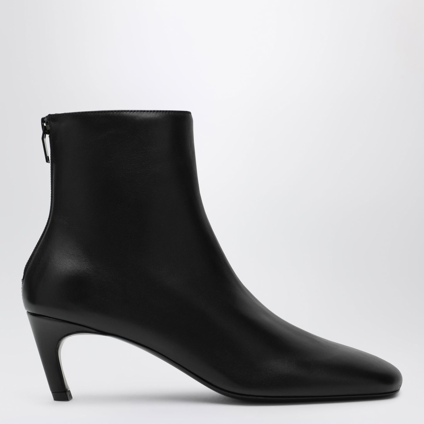 Toteme Nappa Leather Ankle Boots In Black Women TOTEME