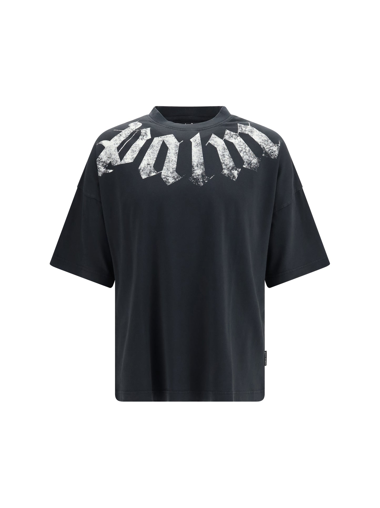 Palm Angels Men Big Neck Logo T-Shirt PALM ANGELS