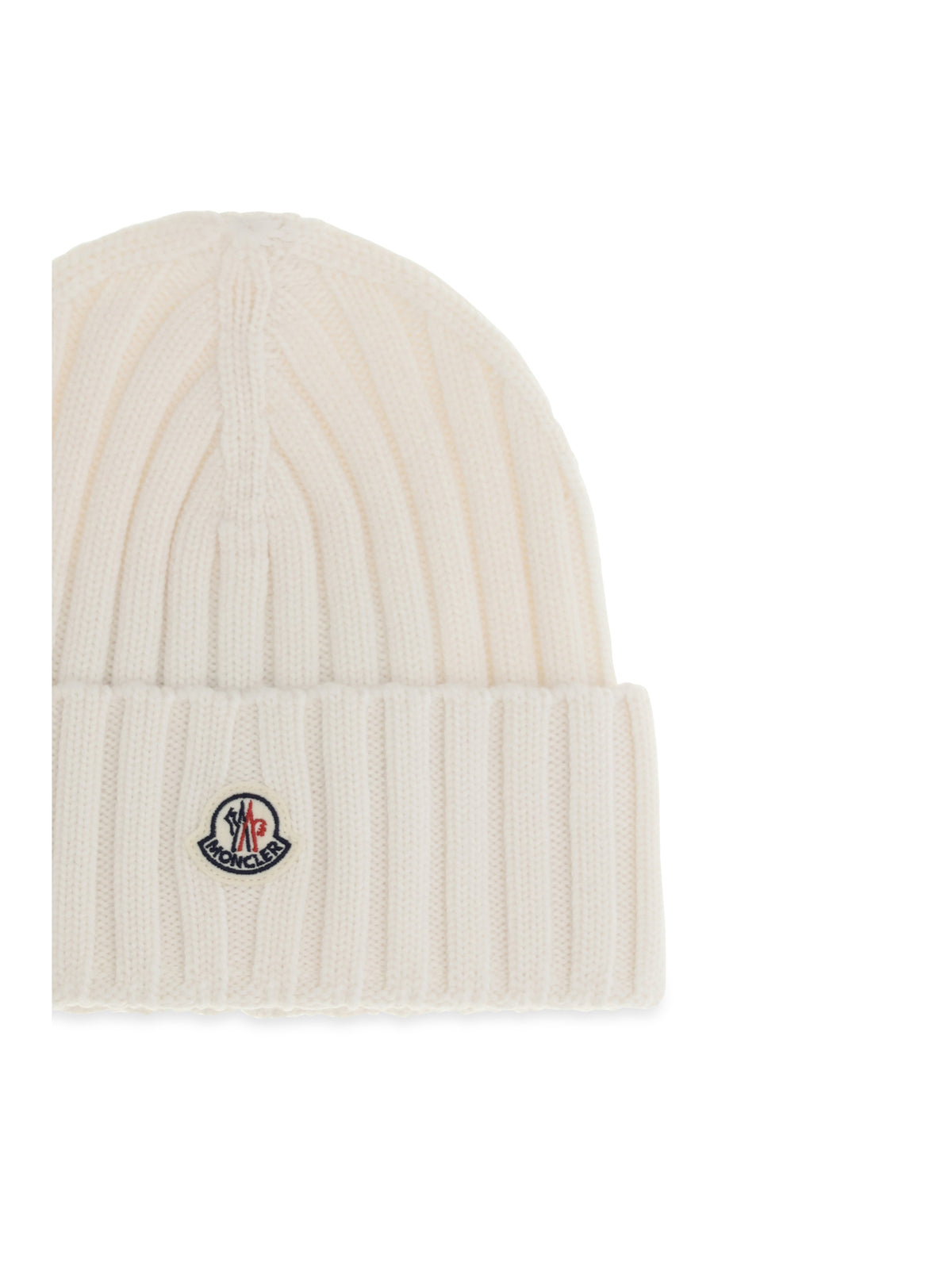 Moncler Women Wool Beanie With Logo MONCLER