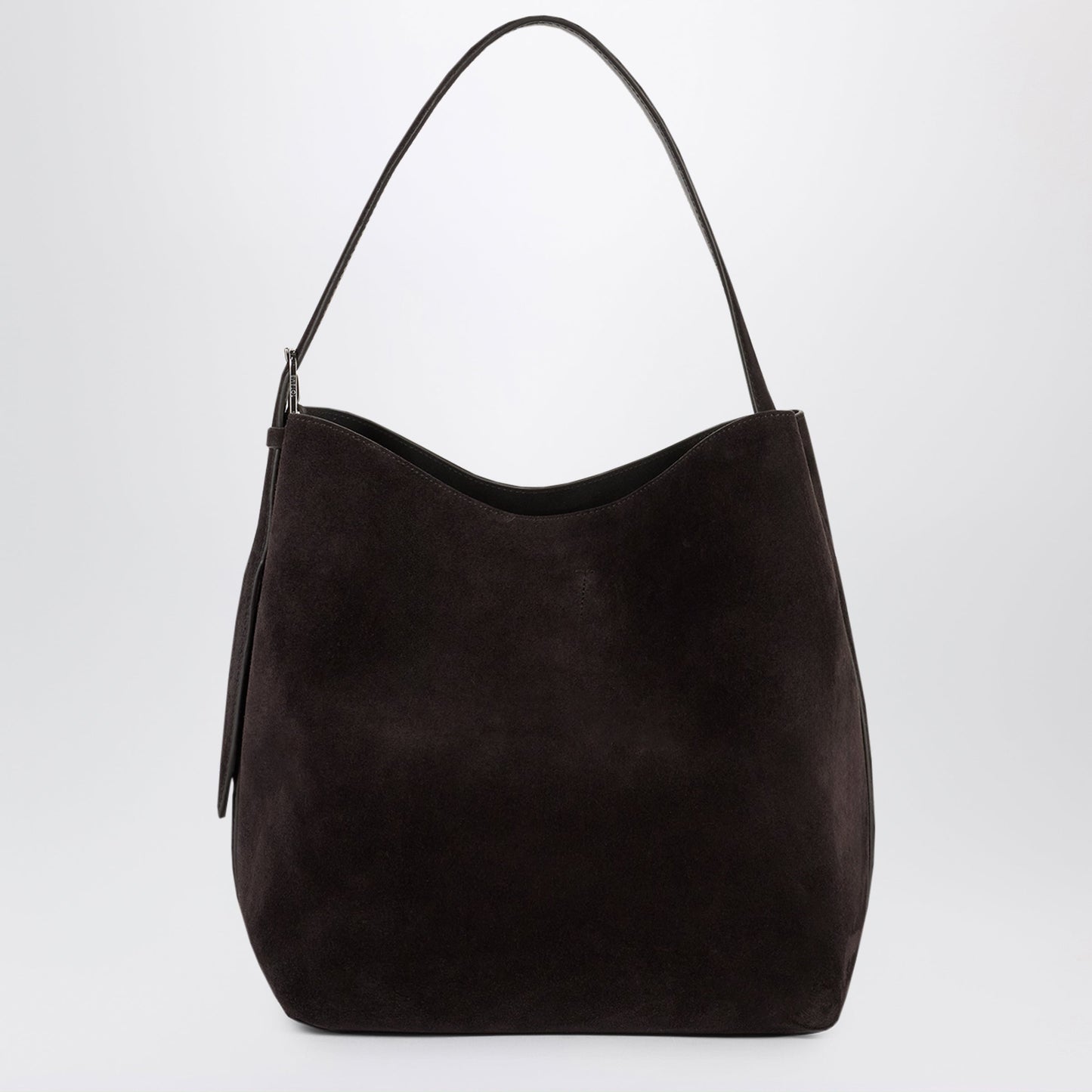 Toteme Espresso Medium Suede Tote Bag Women TOTEME