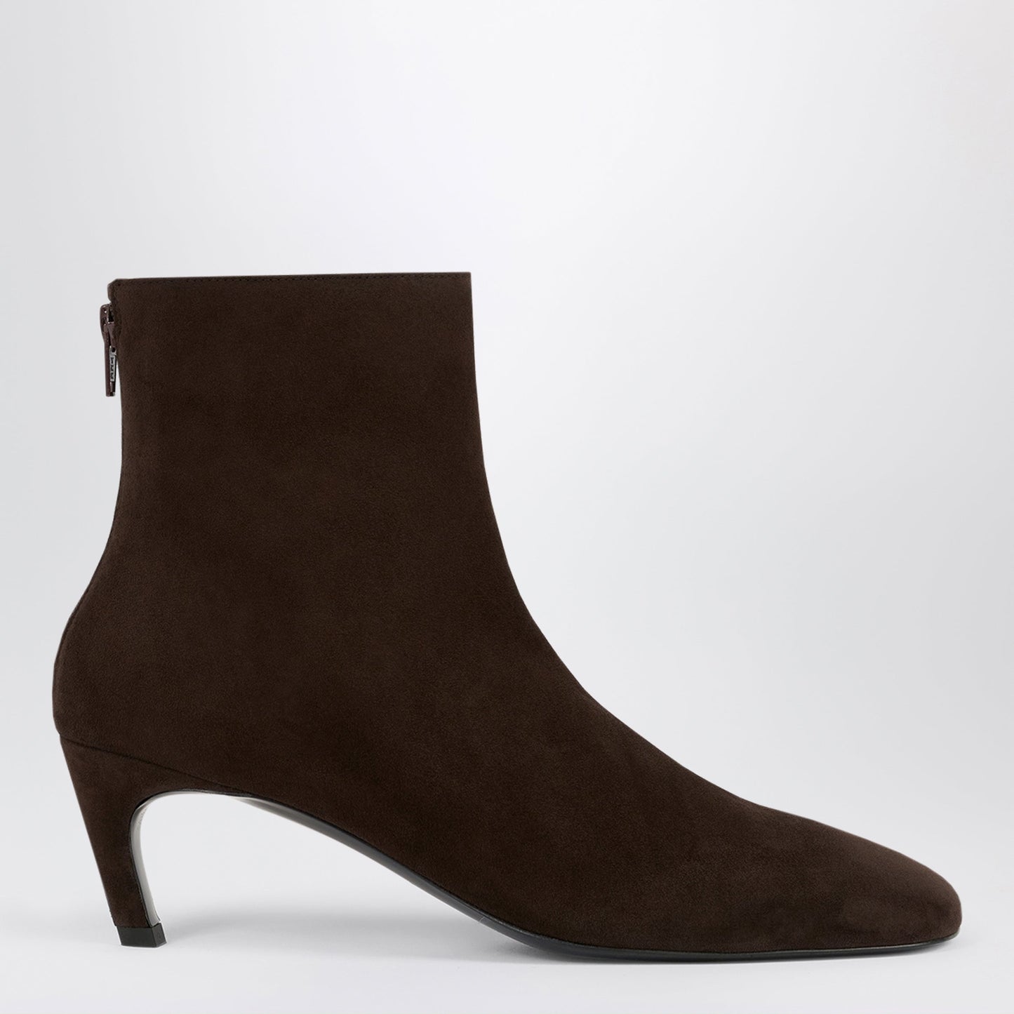 Toteme Brown Suede Ankle Boots Women TOTEME