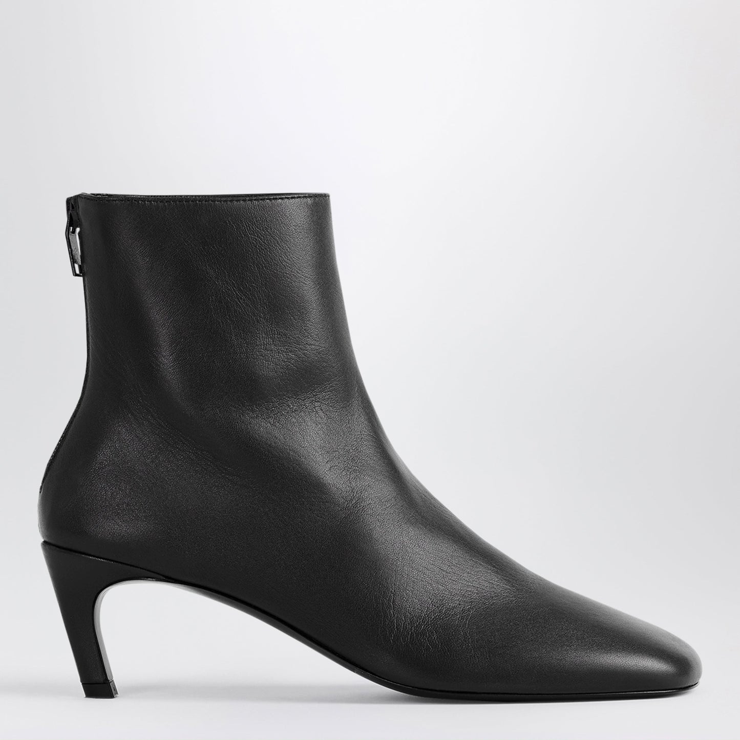 Toteme Black Nappa Boots With Medium Heel Women TOTEME