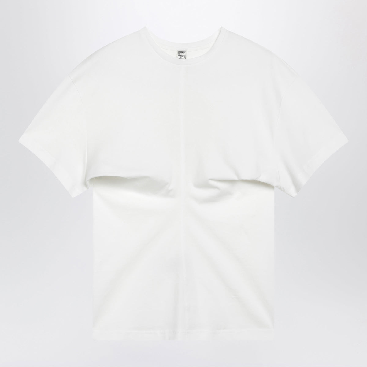 Toteme White Cotton T-Shirt Women TOTEME